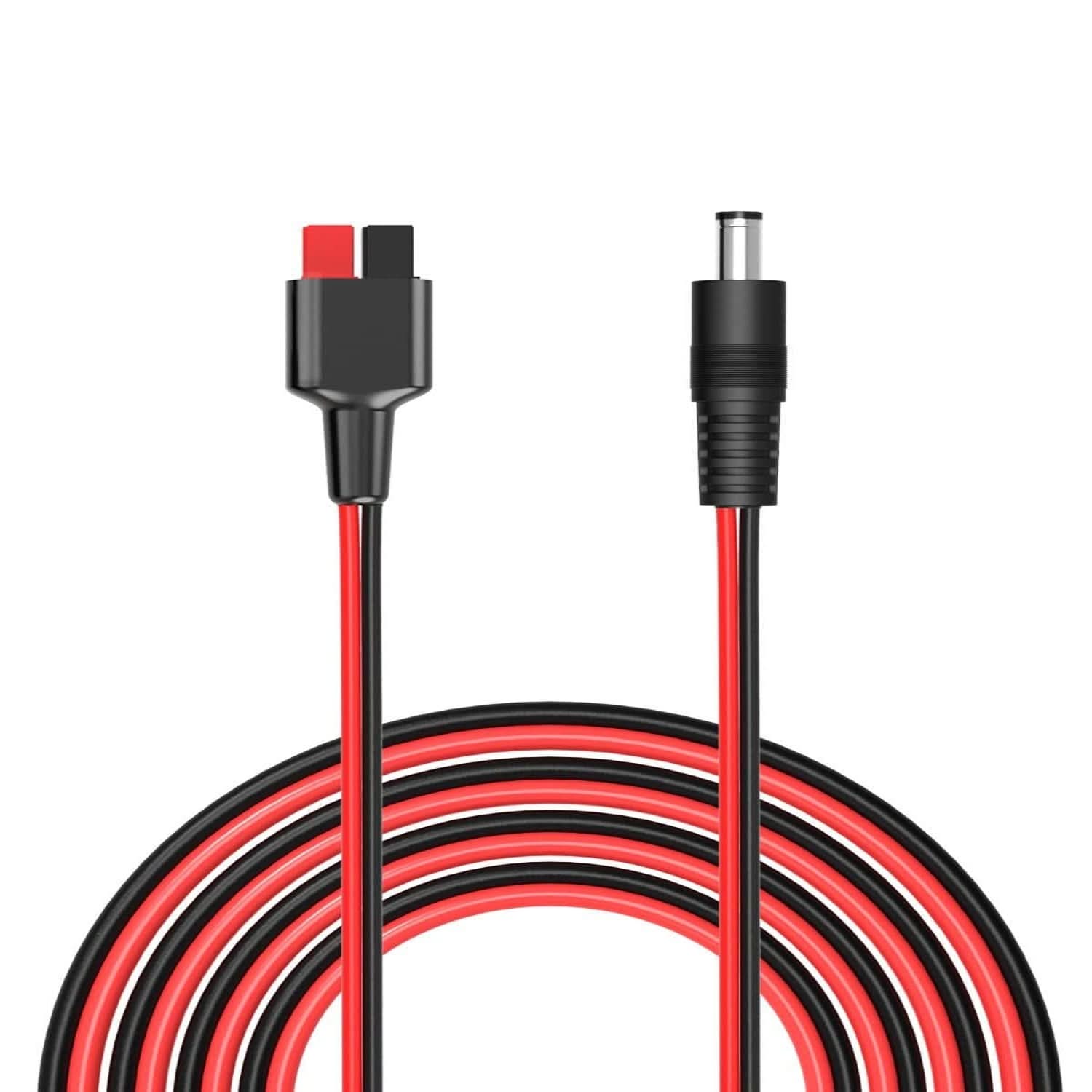 SinLoon DC5525 naar SATA IDE Harde Schijf Voedingskabel DC 5.5x2.5mm Vrouwelijk naar SATA Vrouwelijk Verlengkabel met Step-Down Spanningsregelaar (1 tot 2