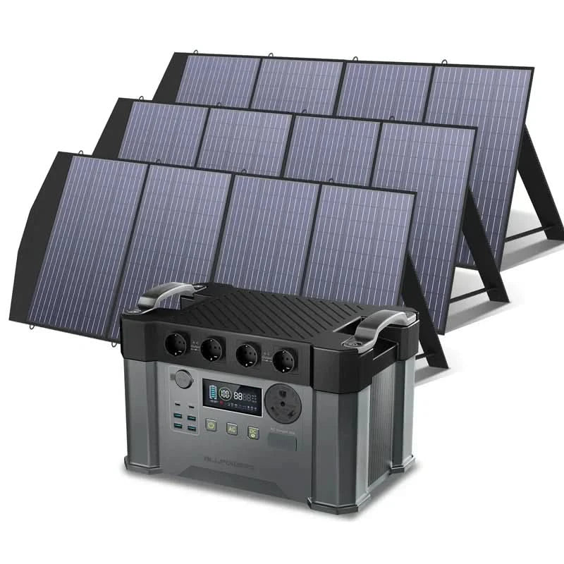 ALLPOWERS Zonnegeneratorset 2400W (S2000 Pro + SP033 200W zonnepaneel)