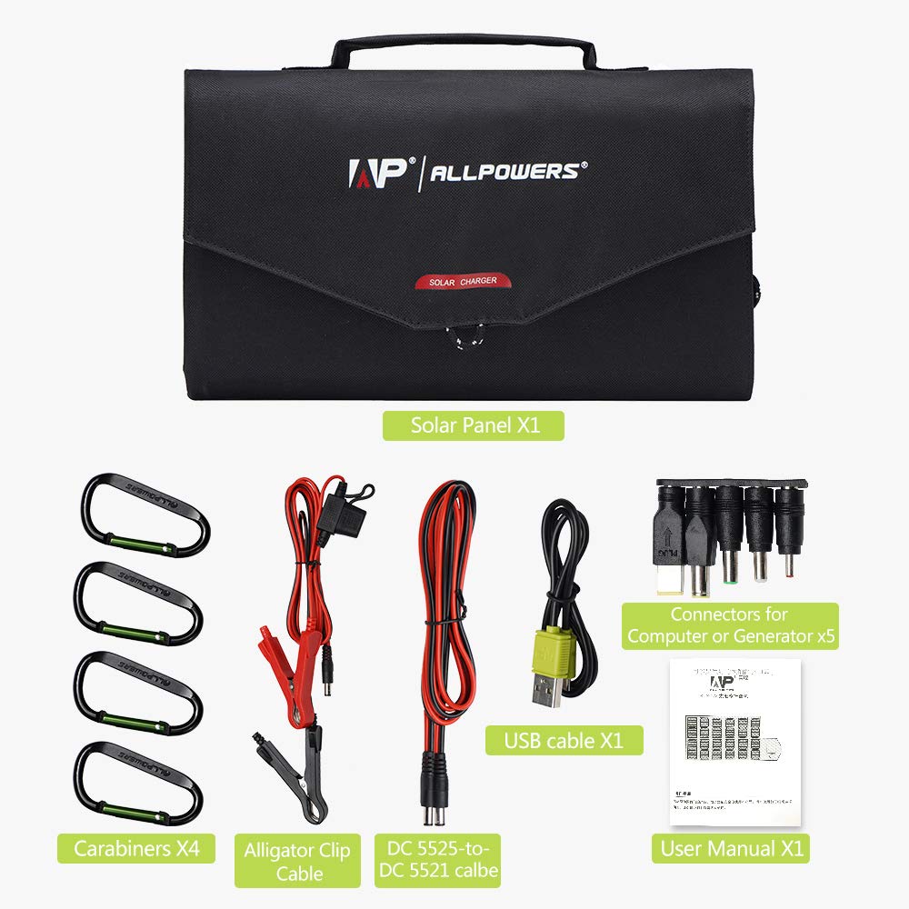 ALLPOWERS SP012 Zonnepaneel 100W