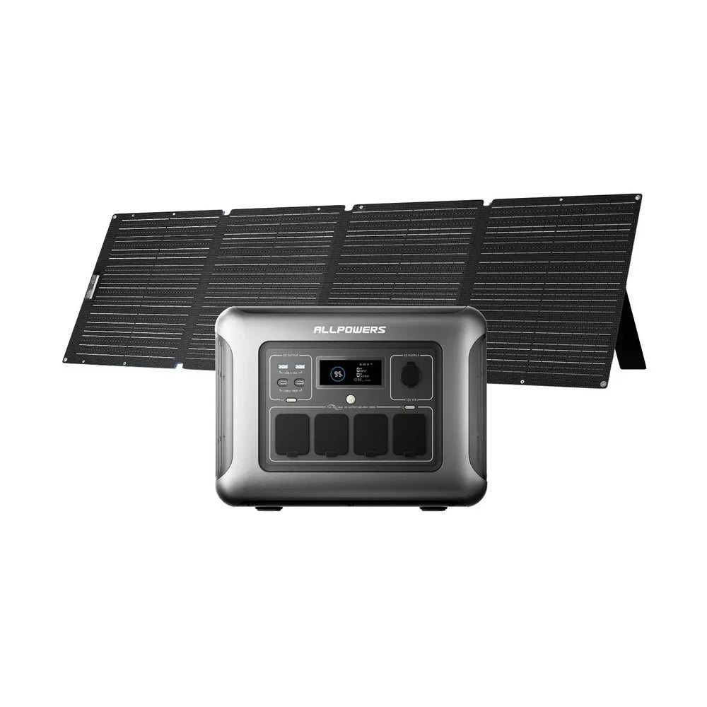 ALLPOWERS R1500 LITE Draagbaar Energiestation 1600W 1056Wh LiFeP04 Accu
