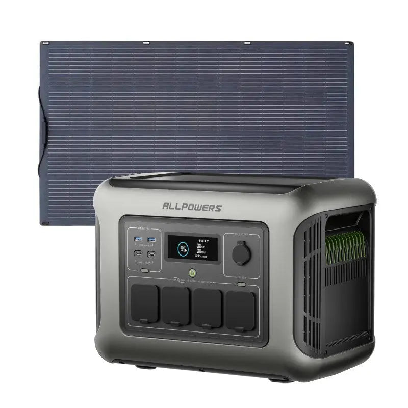 ALLPOWERS R1500 LITE Draagbaar Energiestation 1600W 1056Wh LiFeP04 Accu