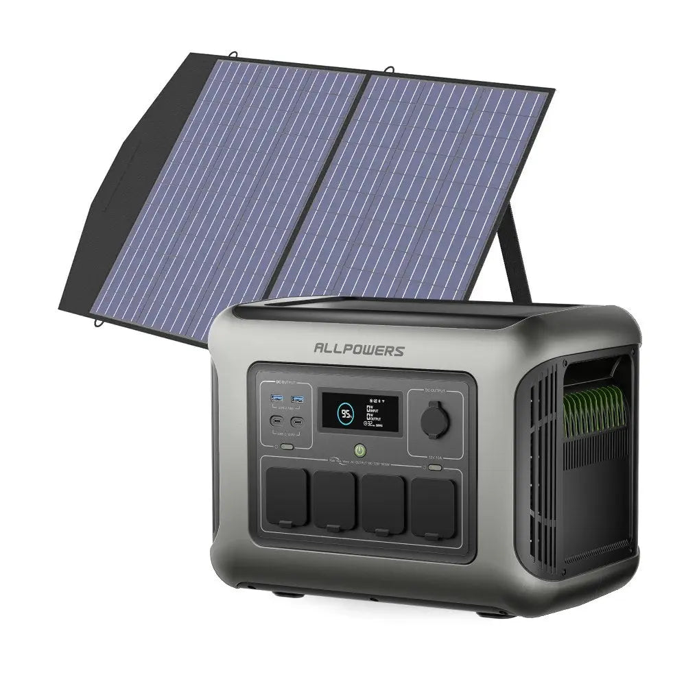 ALLPOWERS R1500 LITE Draagbaar Energiestation 1600W 1056Wh LiFeP04 Accu