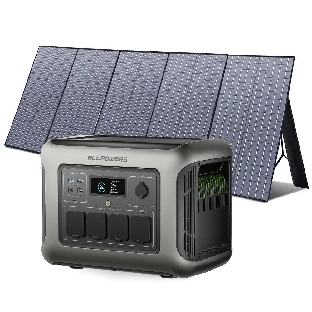 ALLPOWERS R1500 LITE Draagbaar Energiestation 1600W 1056Wh LiFeP04 Accu