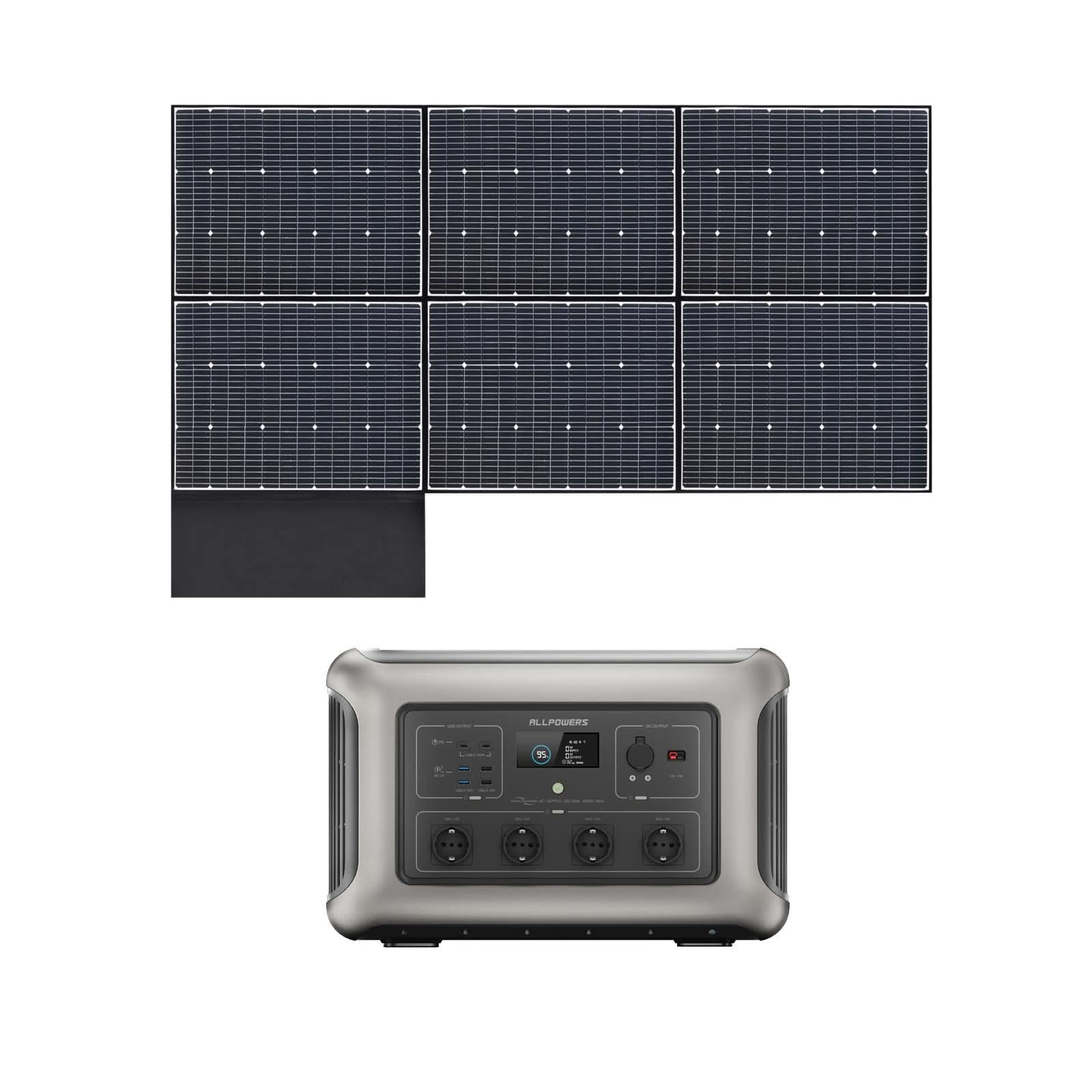 ALLPOWERS R3500 Thuis Back-up Energiestation 3500W 3168Wh