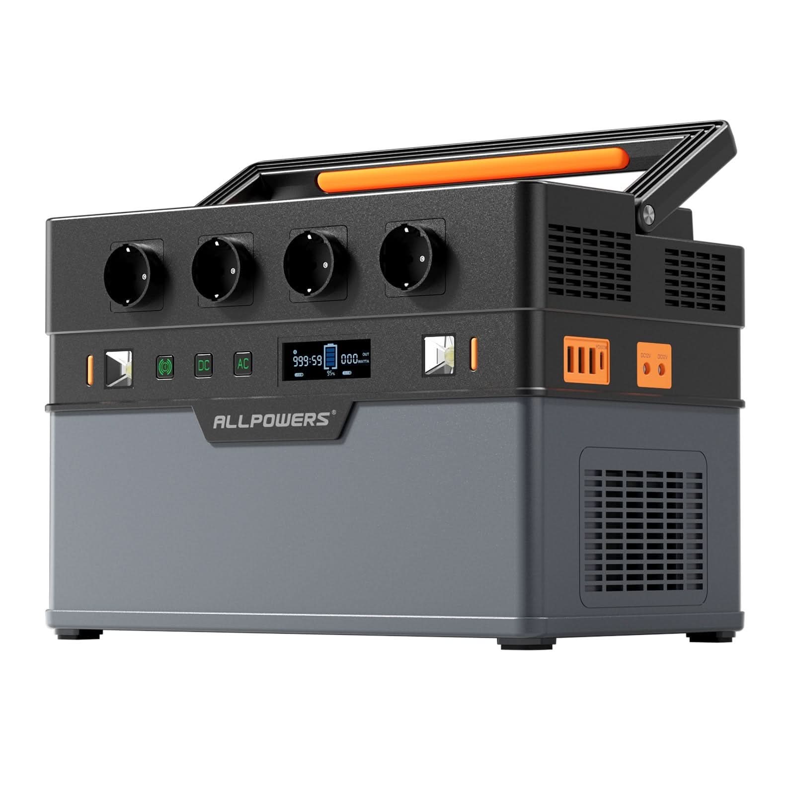 ALLPOWERS S1500 Draagbaar Energiestation 1500W 1092Wh