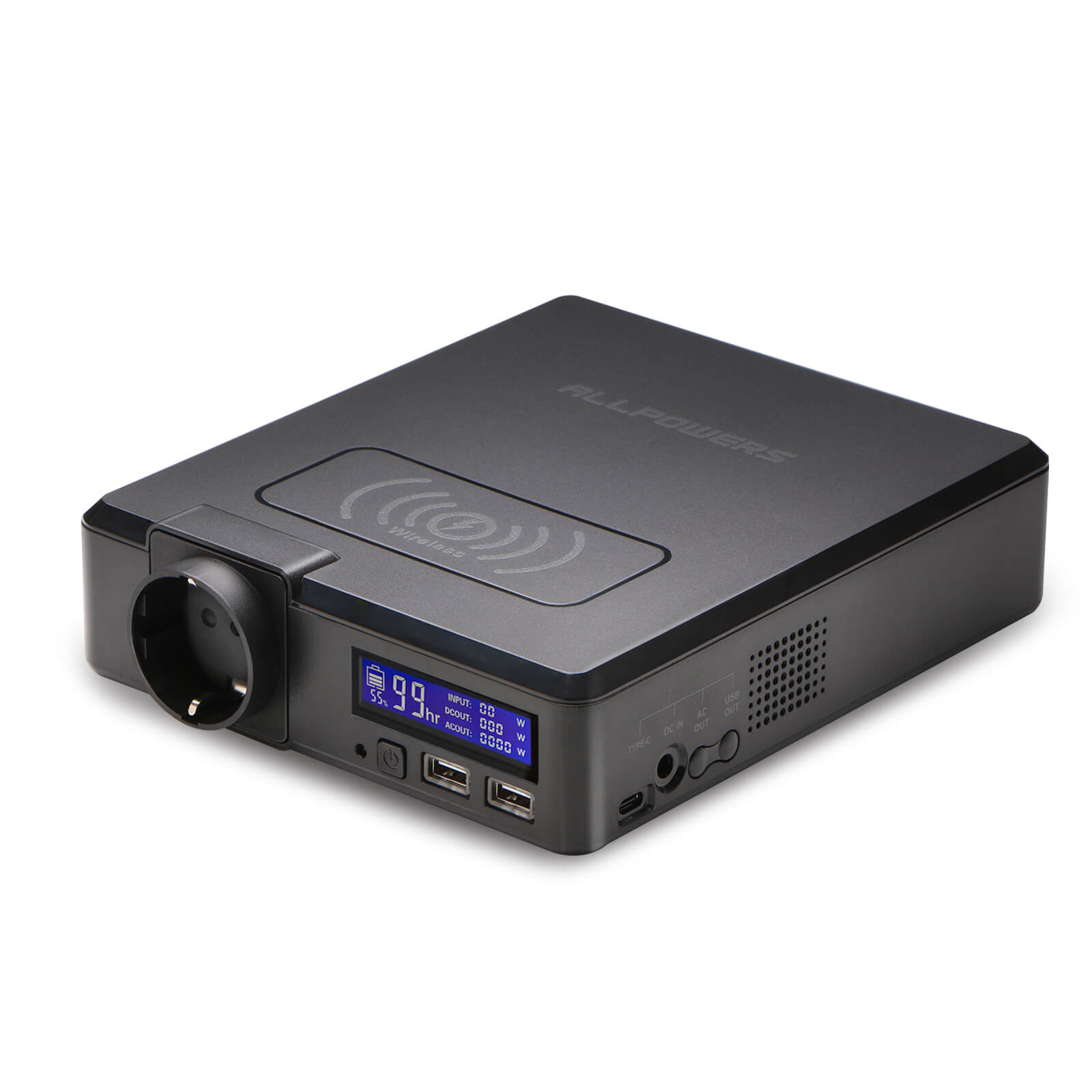 ALLPOWERS Zonnegeneratorset 200W (S200 + SP026 60W zonnepaneel)