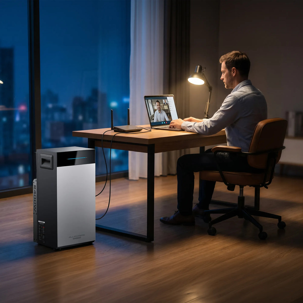 ALLPOWERS VOLTX BS5000 Pro balkonaccu 5.2 kWh | 2400 W hybride thuisbatterij