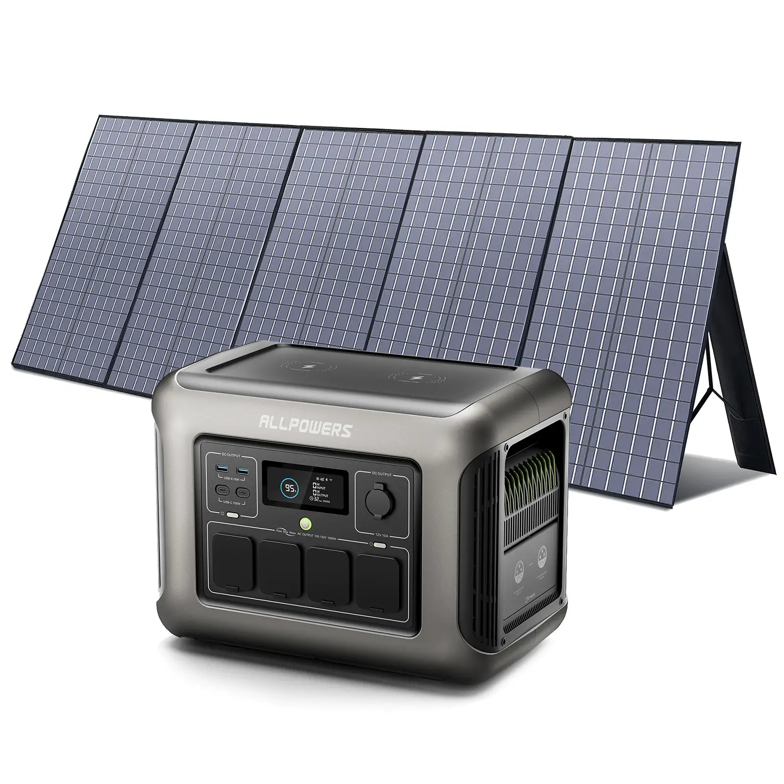 ALLPOWERS R1500 LITE Draagbaar Energiestation 1600W 1056Wh LiFeP04 Accu