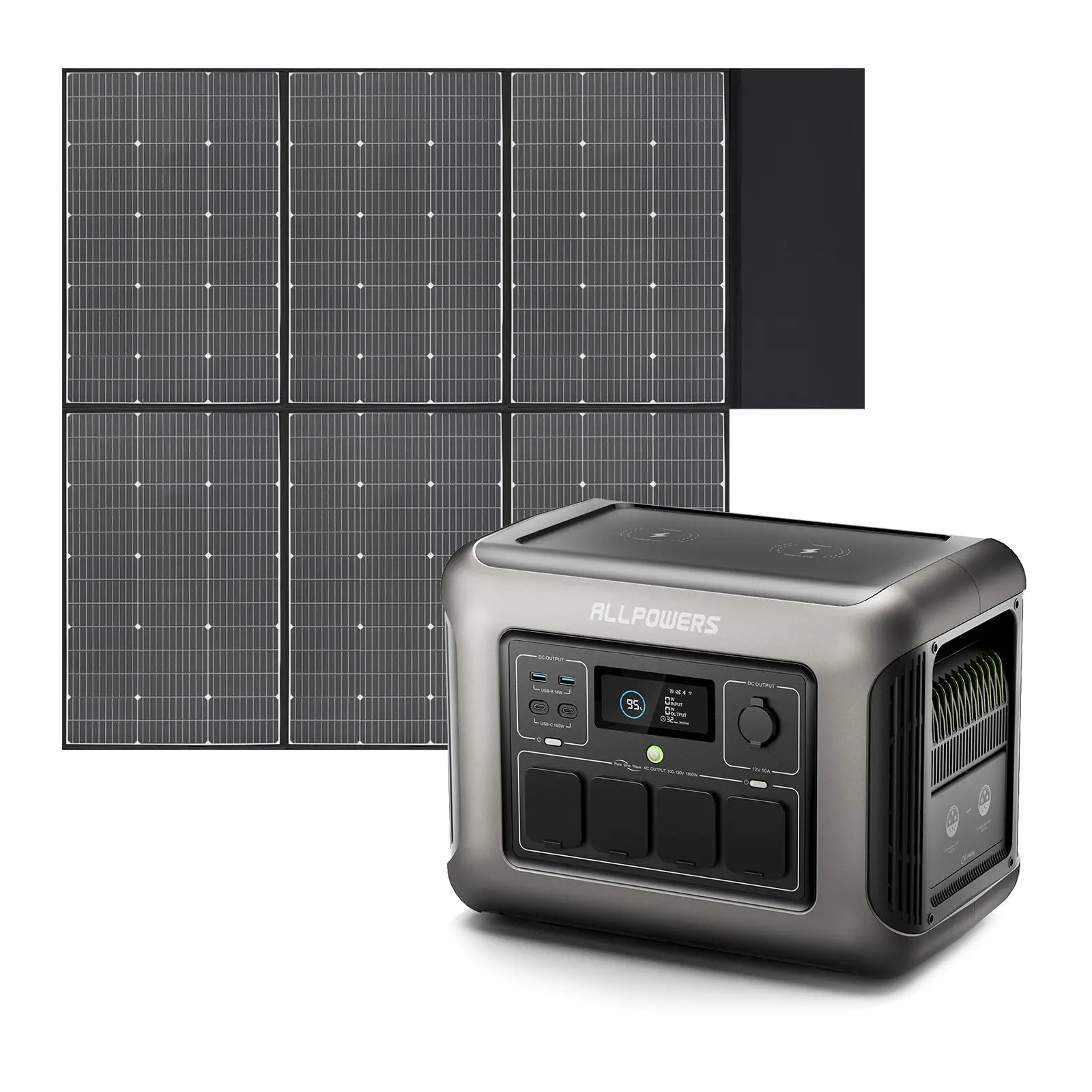 ALLPOWERS R1500 LITE Draagbaar Energiestation 1600W 1056Wh LiFeP04 Accu