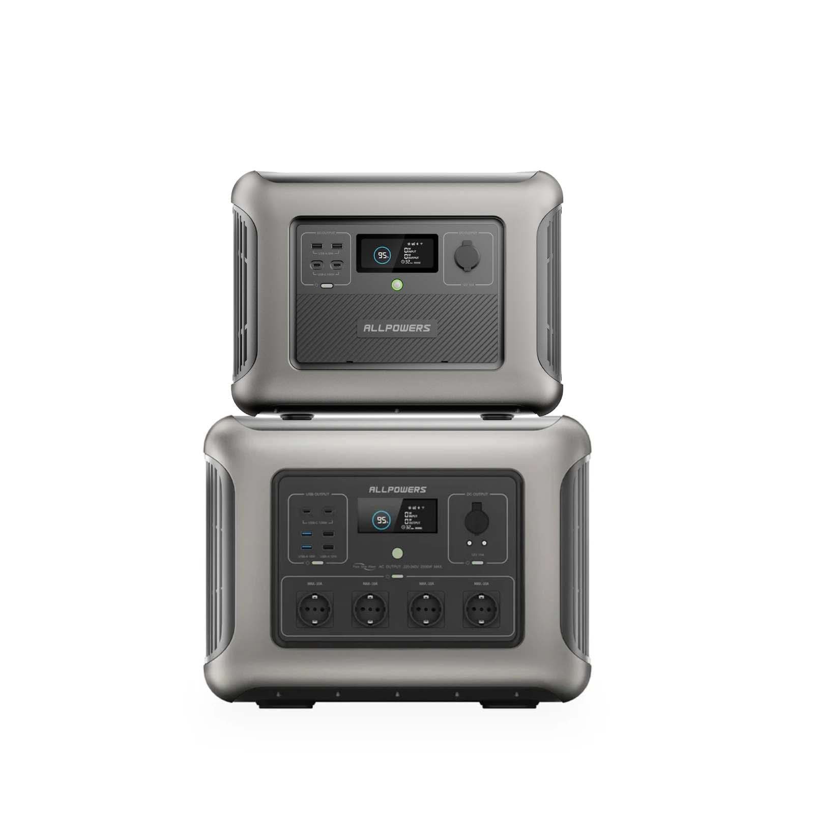 ALLPOWERS R2500 Draagbaar Energiestation 2500W 2016Wh LiFeP04 Accu