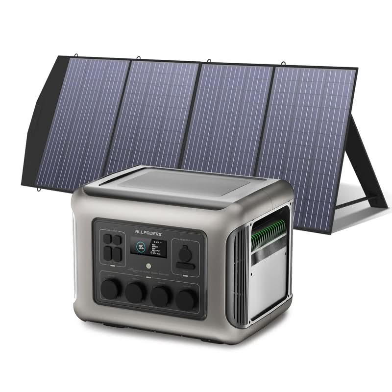 ALLPOWERS R2500 Draagbaar Energiestation 2500W 2016Wh LiFeP04 Accu