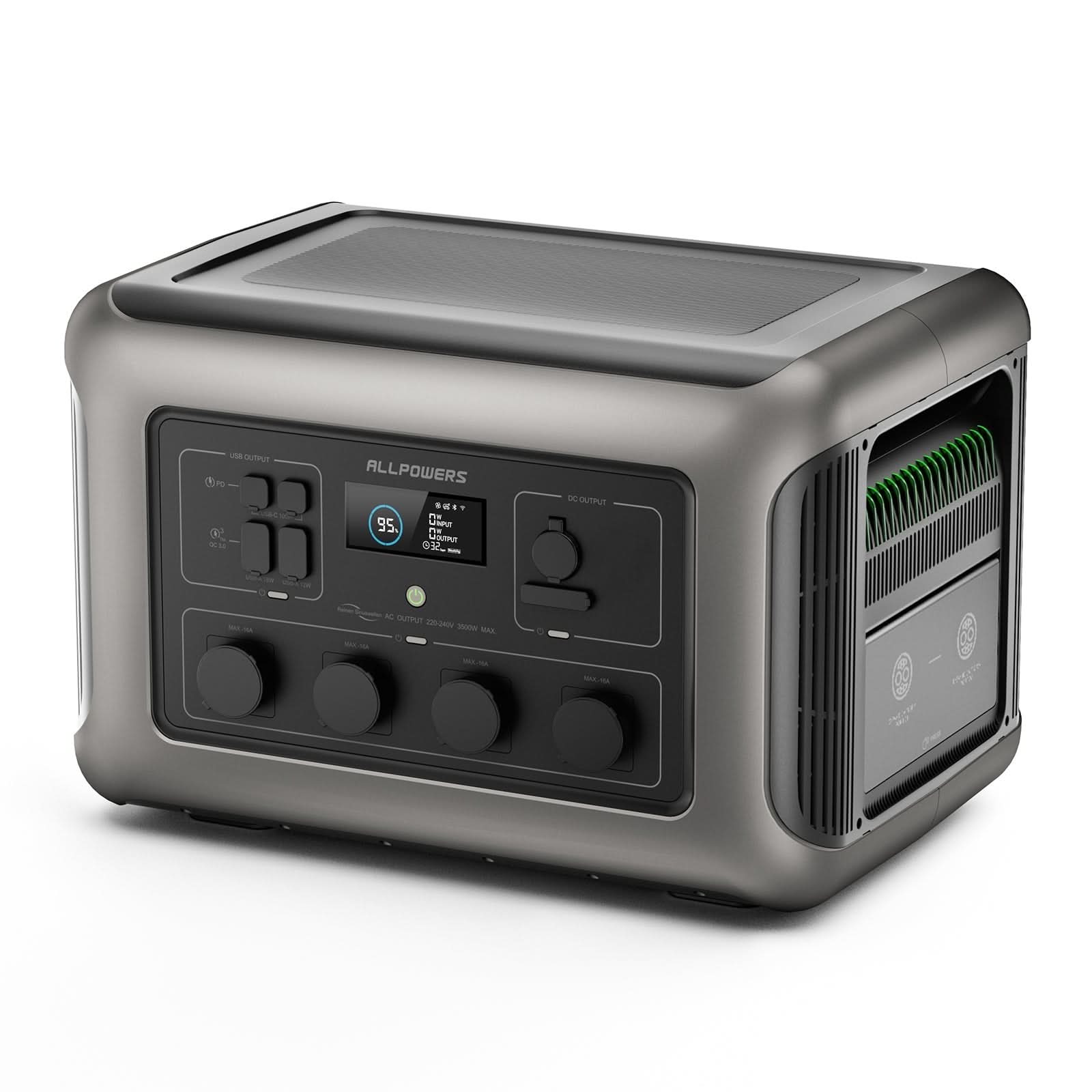 ALLPOWERS R3500 Thuis Back-up Energiestation 3500W 3168Wh