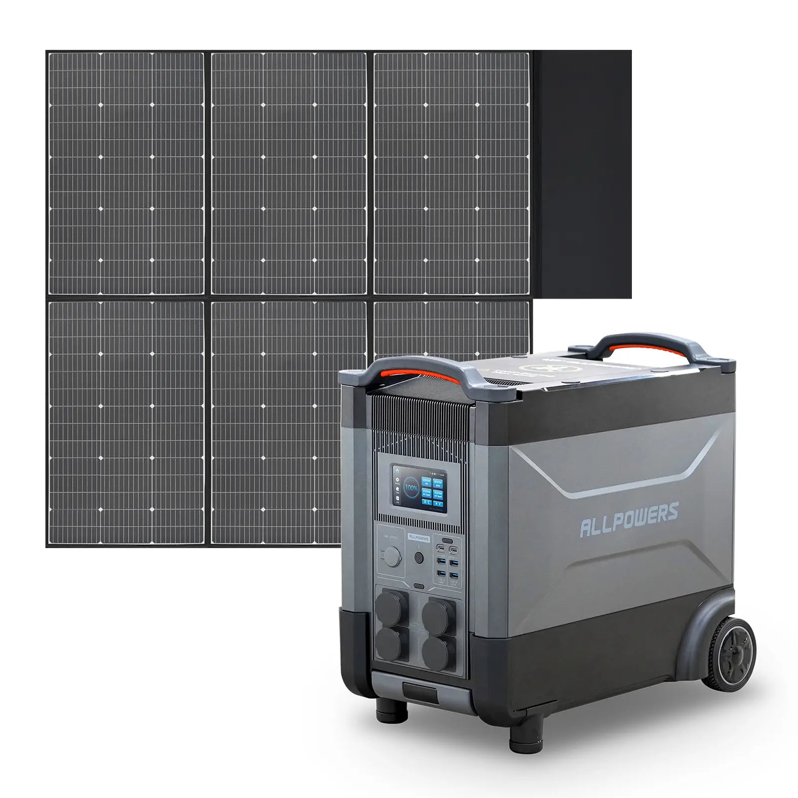 ALLPOWERS Zonnegeneratorset 4000W (R4000 + SP039 600W zonnepaneel)