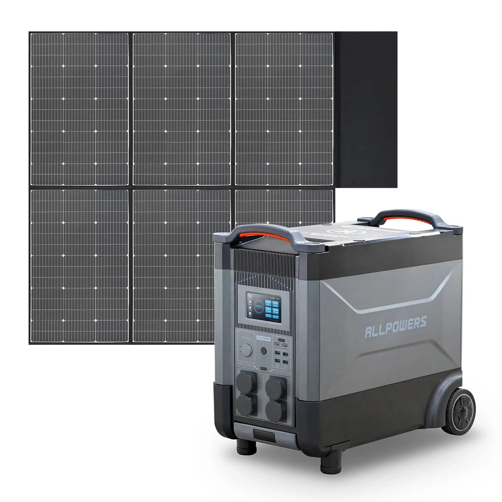 ALLPOWERS Zonnegeneratorset 4000W (R4000 + SP039 600W zonnepaneel)