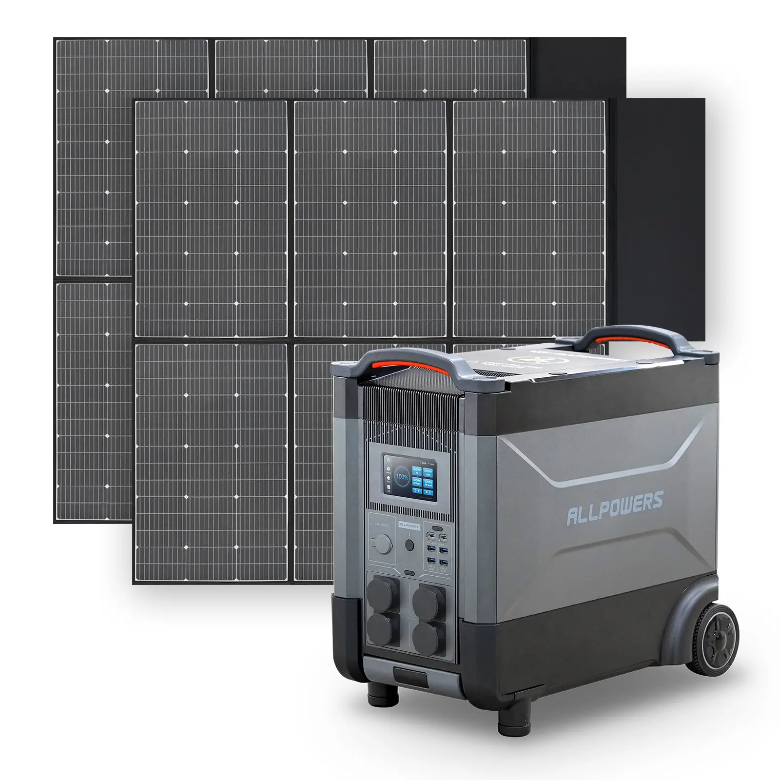 ALLPOWERS Zonnegeneratorset 4000W (R4000 + SP039 600W zonnepaneel)