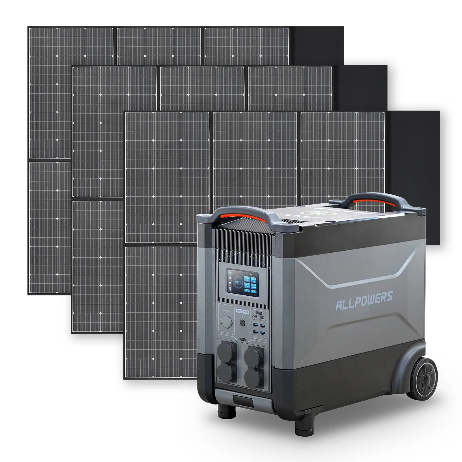 ALLPOWERS Zonnegeneratorset 4000W (R4000 + SP039 600W zonnepaneel)