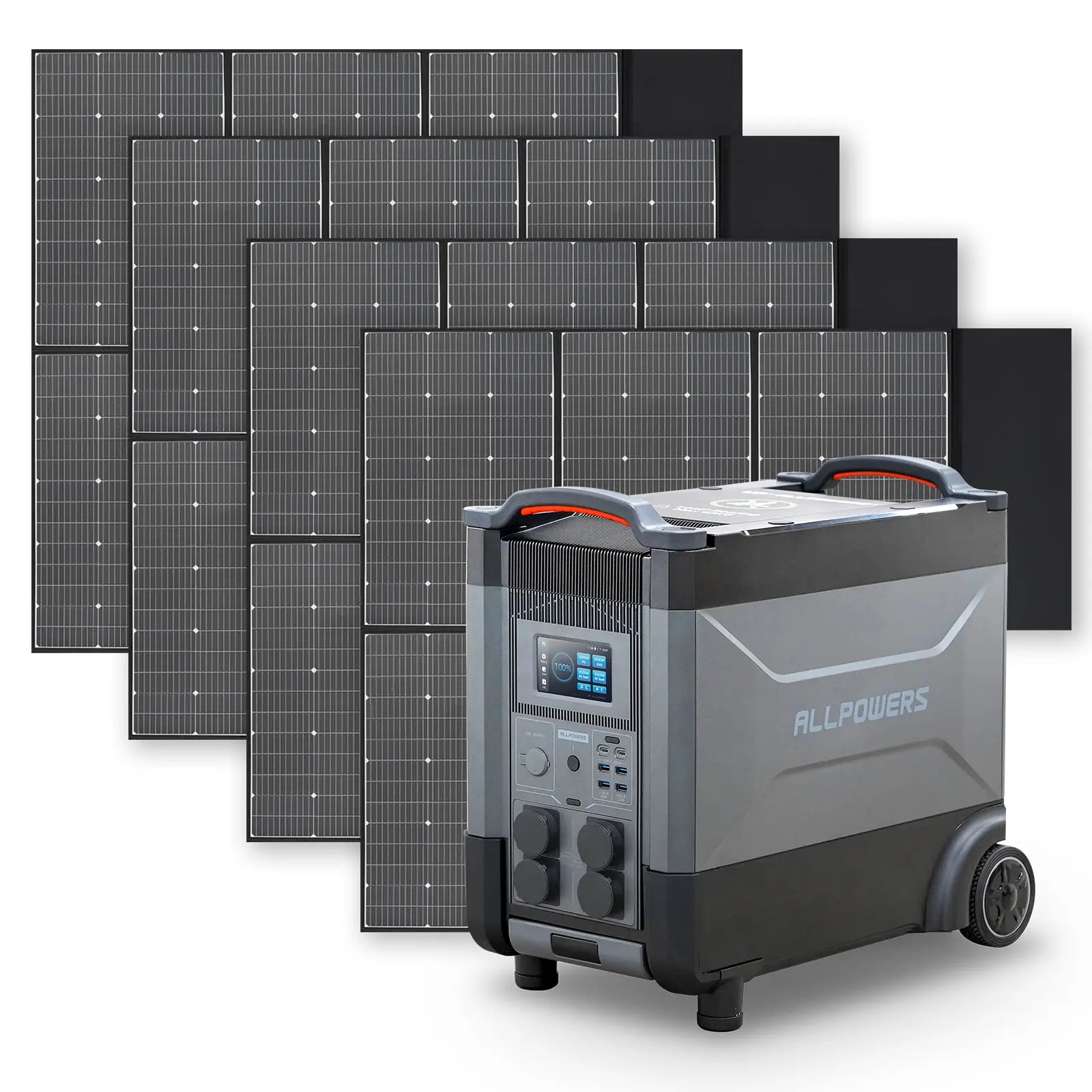 ALLPOWERS Zonnegeneratorset 4000W (R4000 + SP039 600W zonnepaneel)