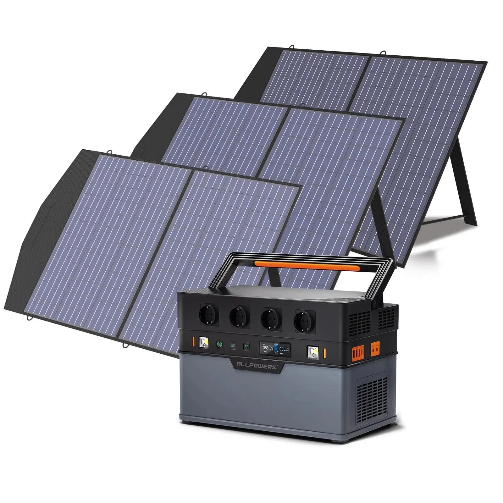 ALLPOWERS Zonnegeneratorset 1500W (S1500 + SP027 Zonnepaneel)