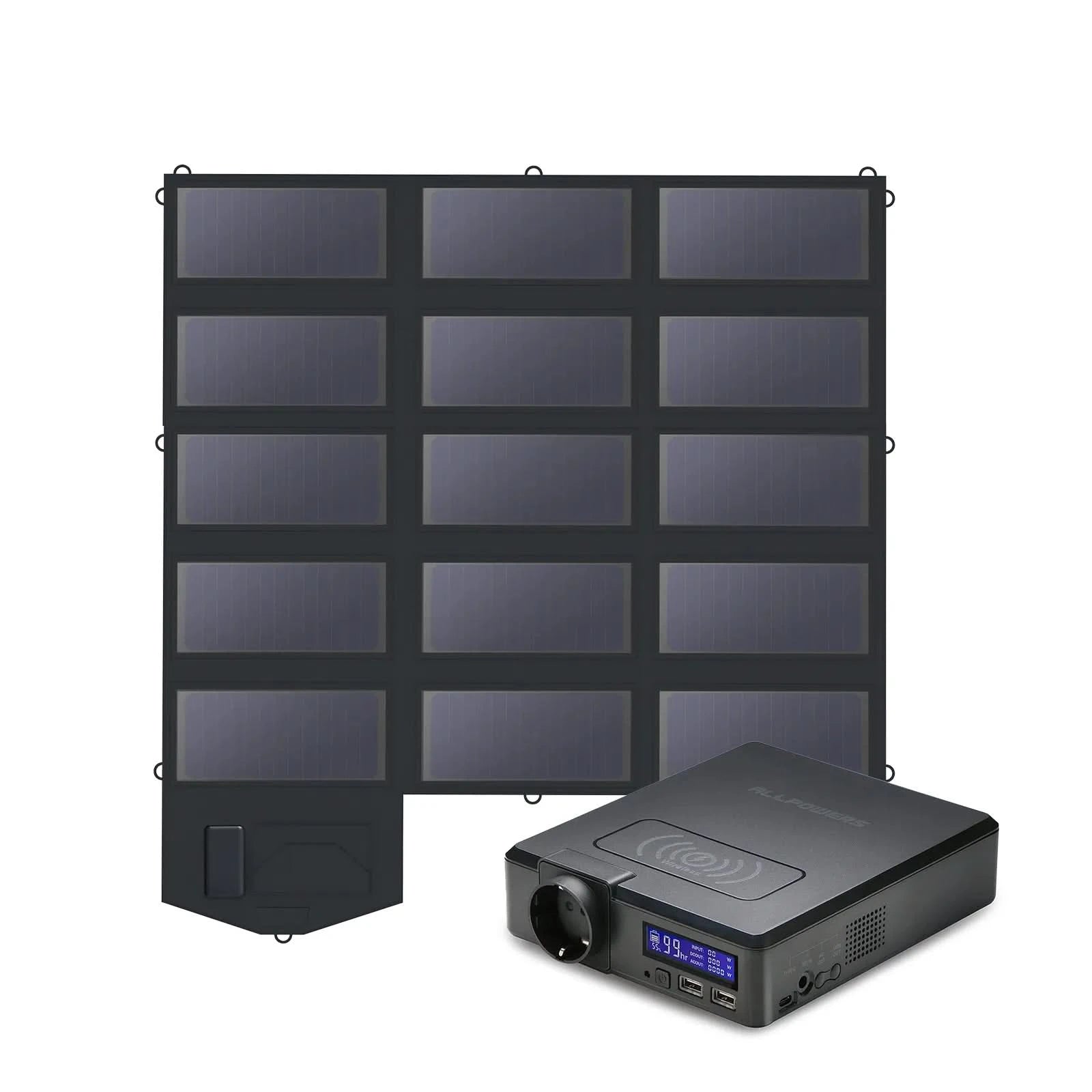 ALLPOWERS Zonnegeneratorset 200W (S200 + SP012 100W zonnepaneel)