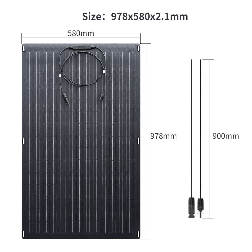 ALLPOWERS SF100 Flexibel Zonnepaneel 100W
