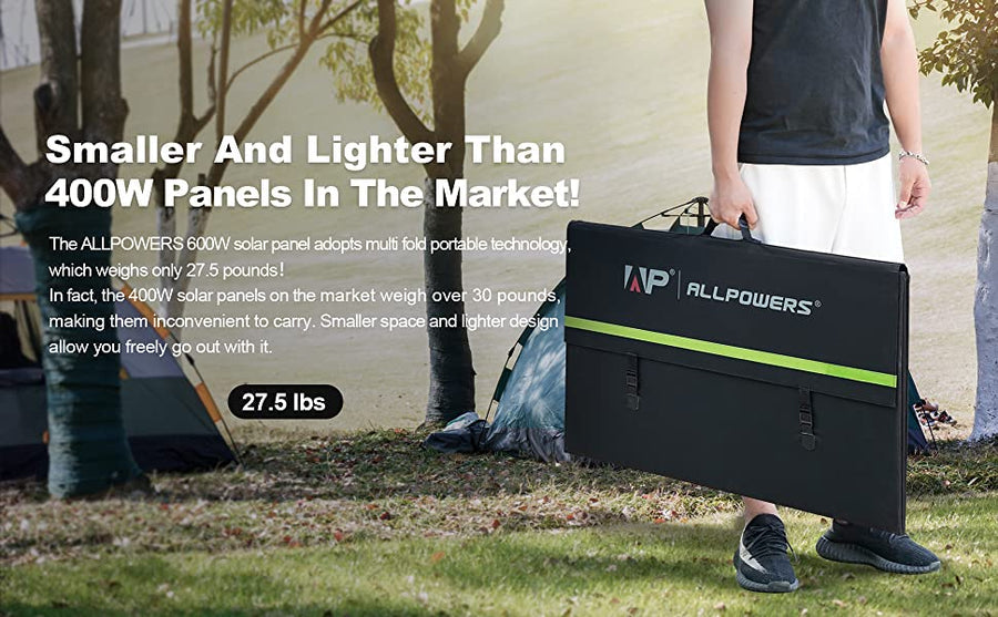 ALLPOWERS Zonnegeneratorkit 2400W (S2000 Pro + SP039 600W zonnepaneel)