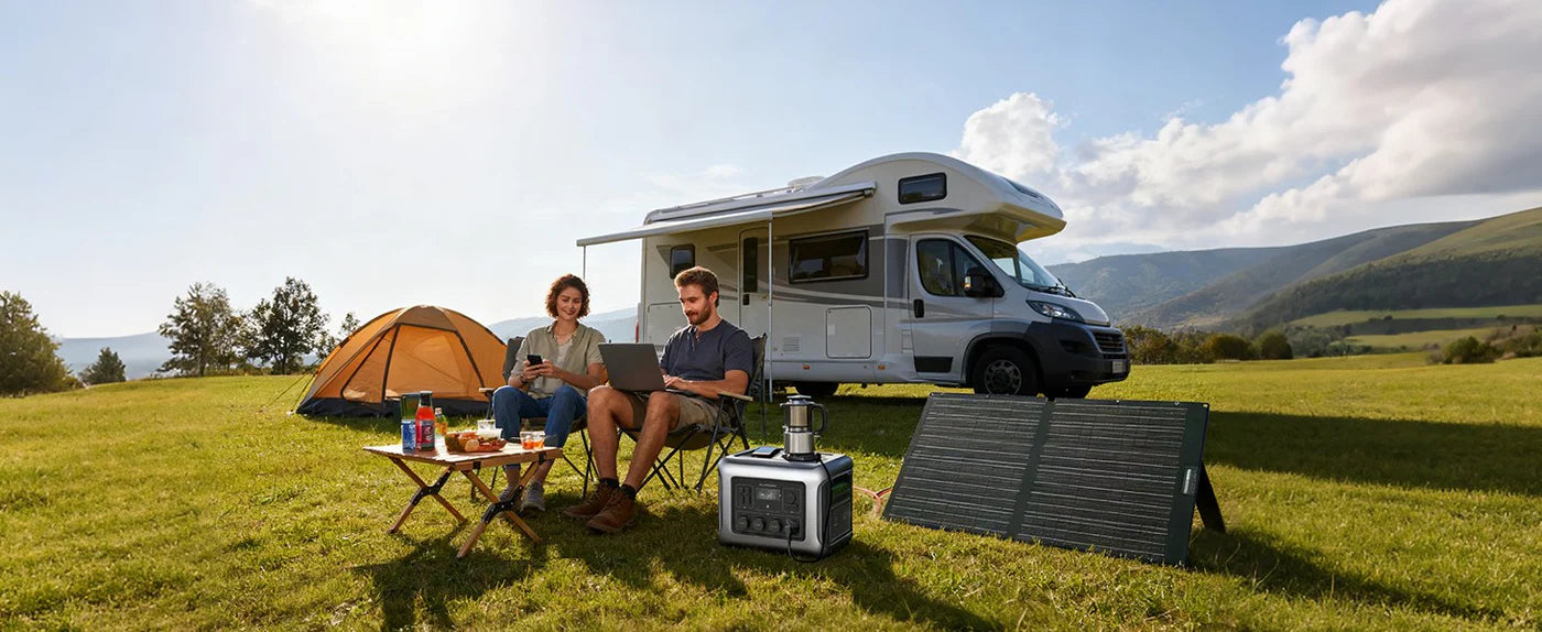 ALLPOWERS Zonnegeneratorkit 600W (R600 + SOLAX SE100 100W Zonnepaneel)