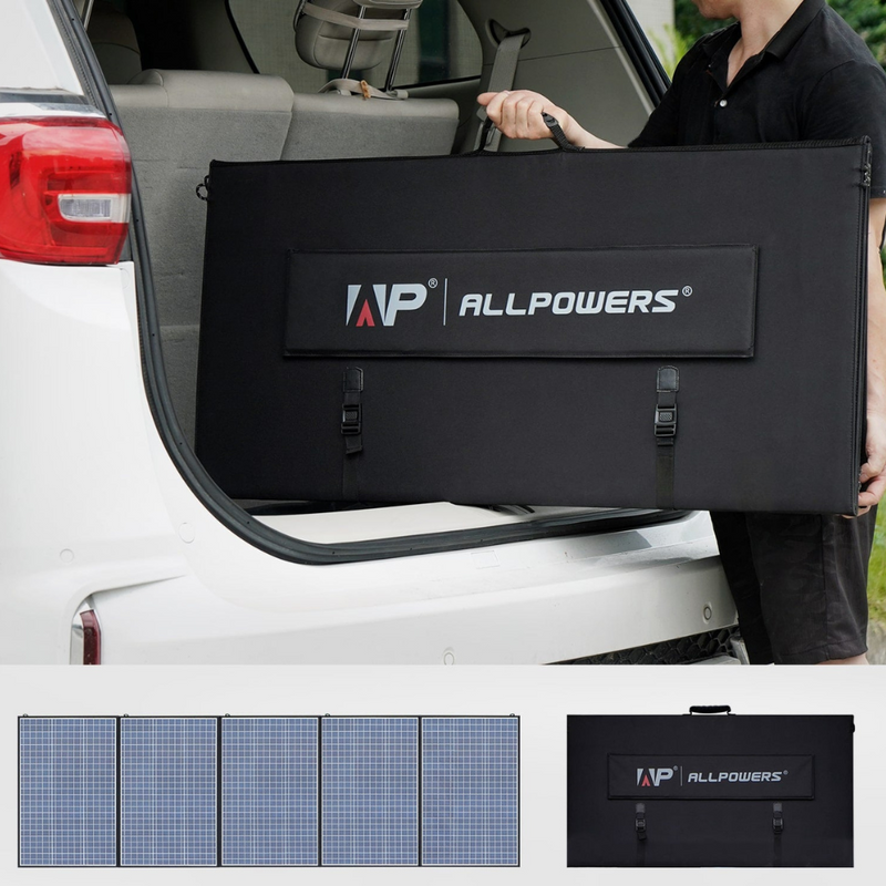 ALLPOWERS Zonnegeneratorset 3500W (R3500 + SP037 400W zonnepaneel)