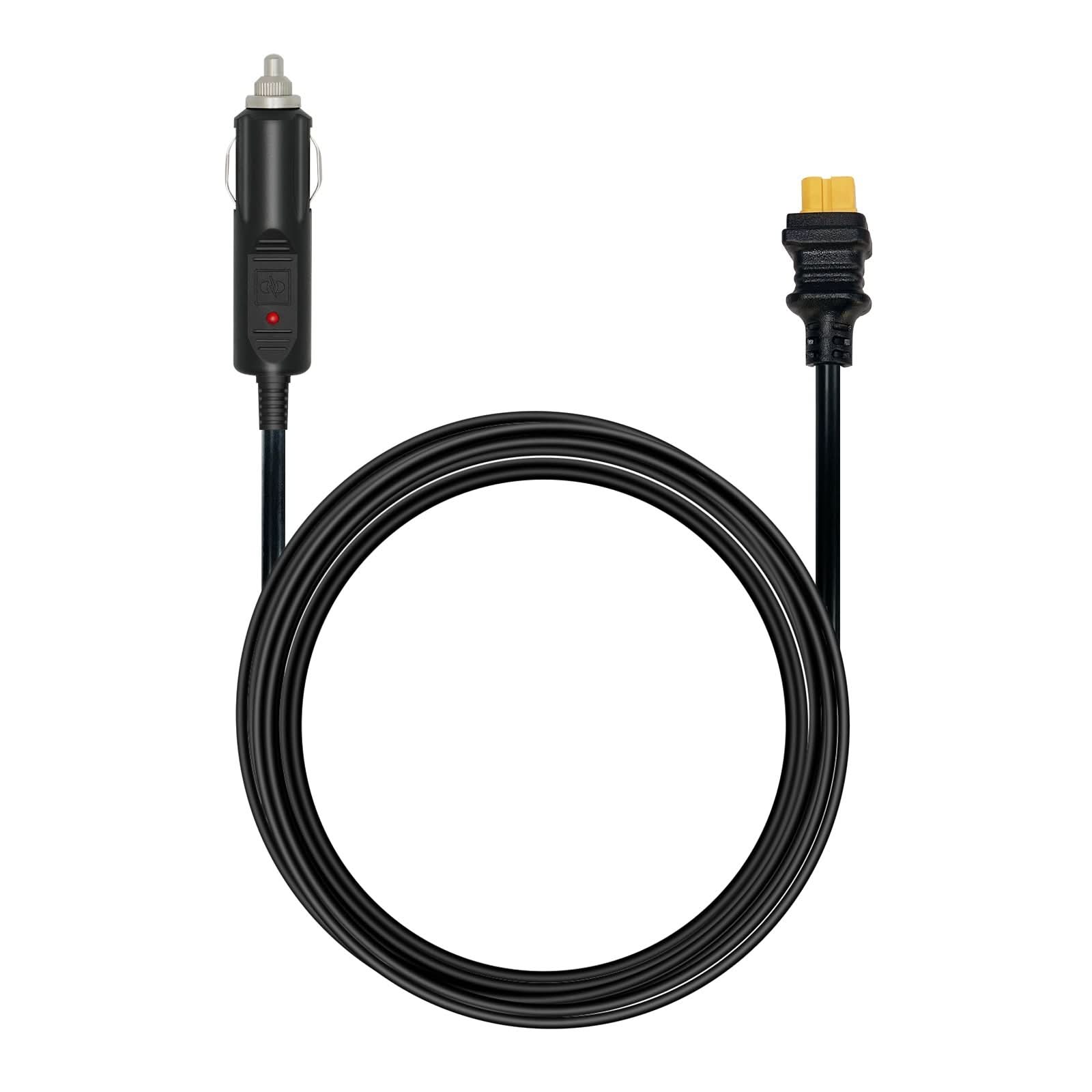ALLPOWERS Auto sigarettenaansteker lader naar XT60 1.5M/4.9FT