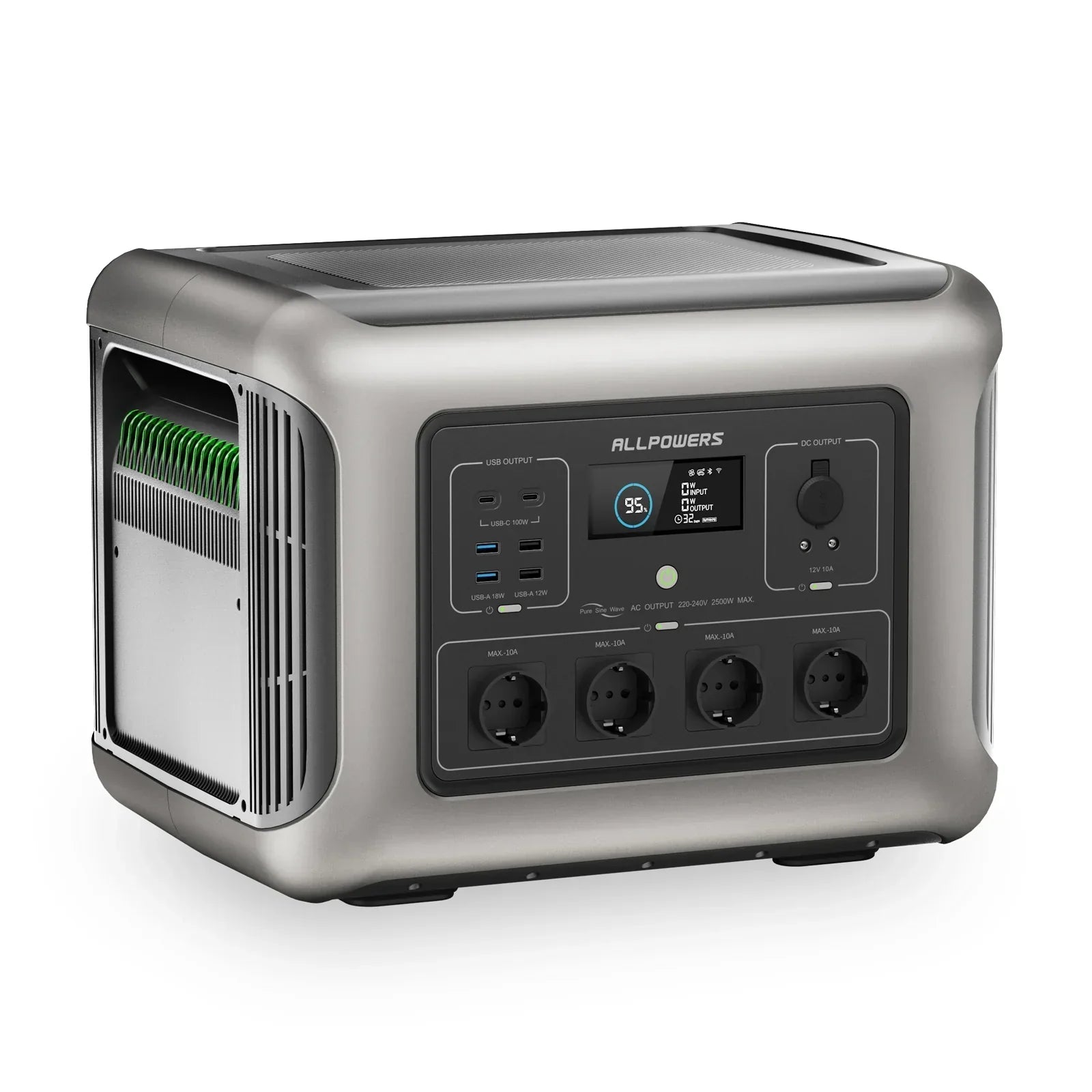 ALLPOWERS R2500 Portable Power Station 2500W 2016Wh LiFeP04 Battery