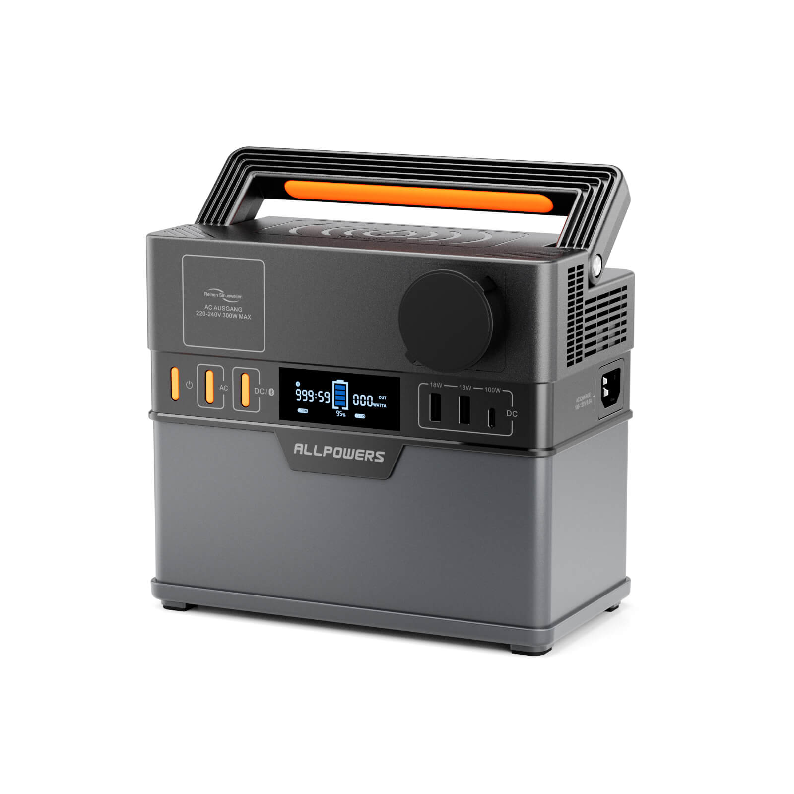 ALLPOWERS S300 Plus Draagbaar Energiestation 300W 288Wh