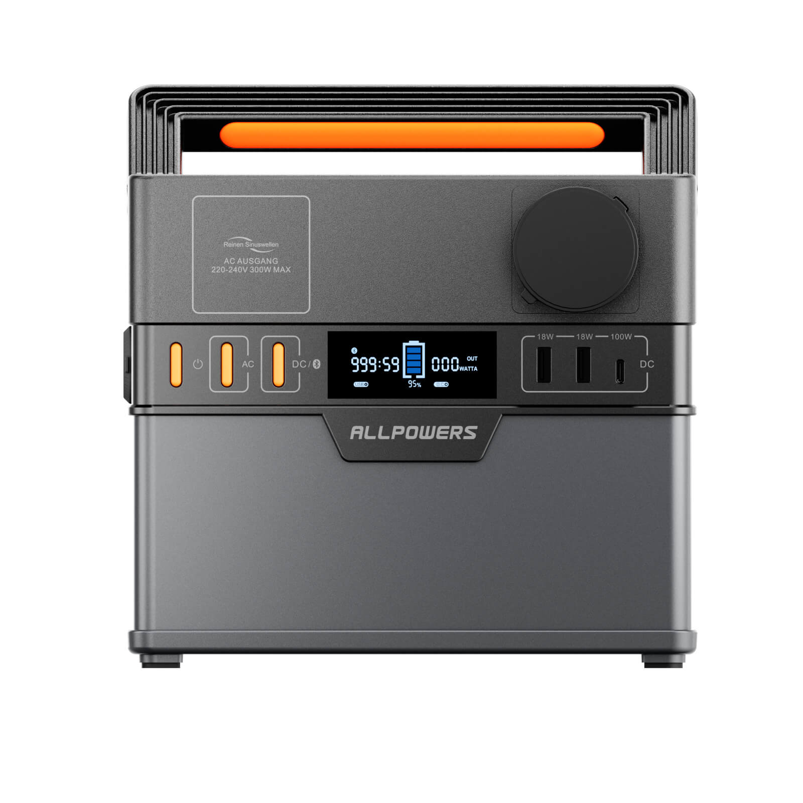 ALLPOWERS S300 Plus Draagbaar Energiestation 300W 288Wh