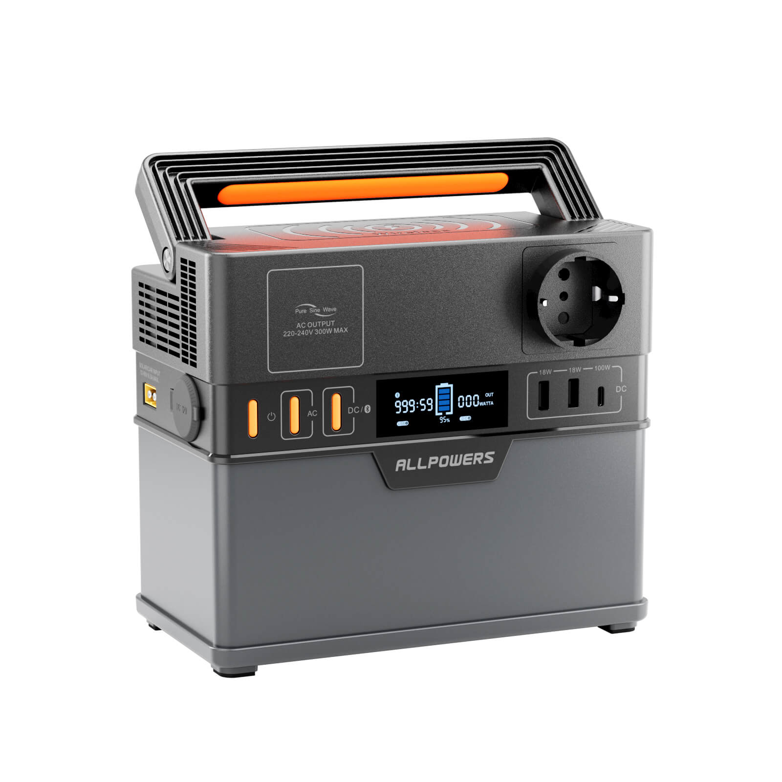 ALLPOWERS S300 Plus Draagbaar Energiestation 300W 288Wh