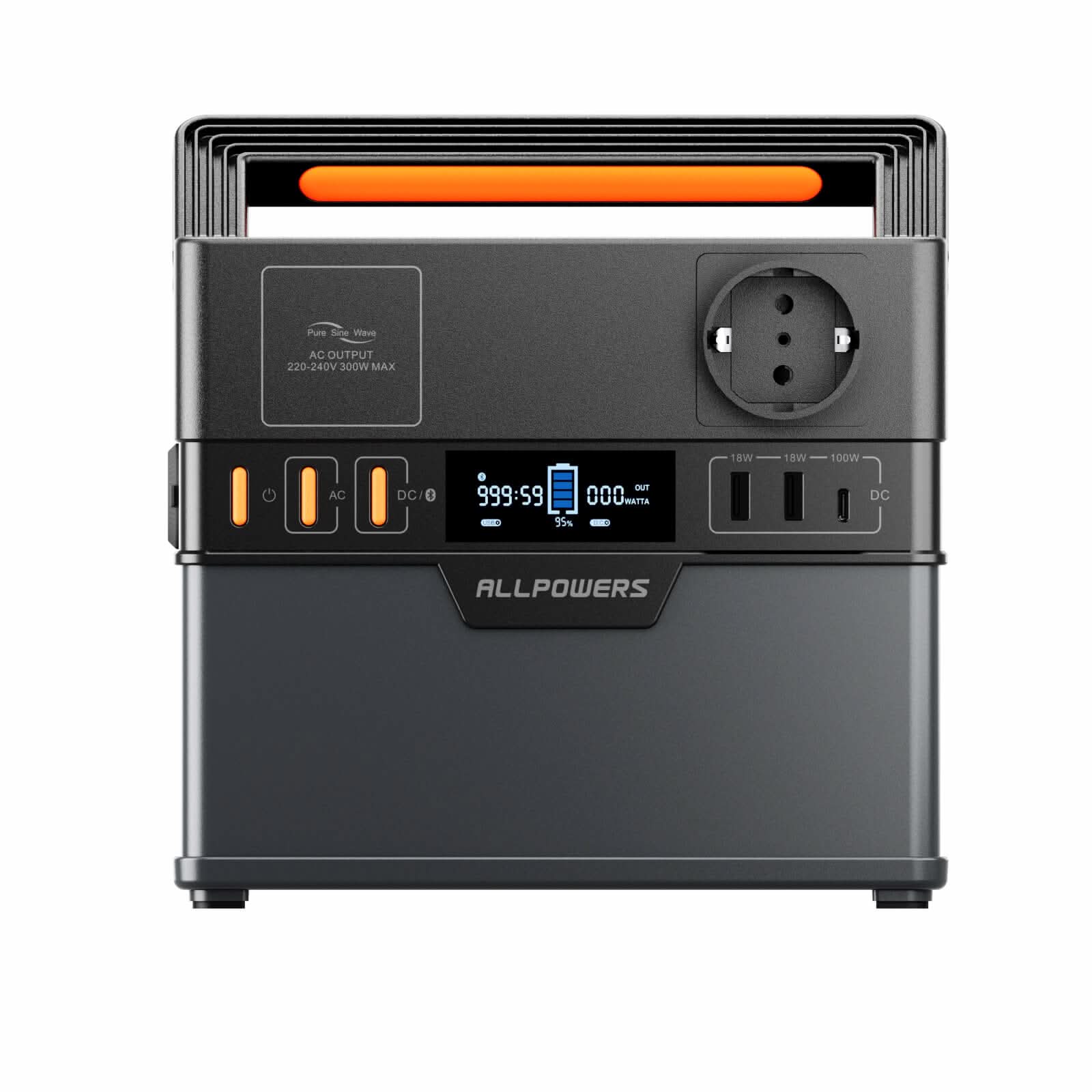 ALLPOWERS S300 Plus Draagbaar Energiestation 300W 288Wh