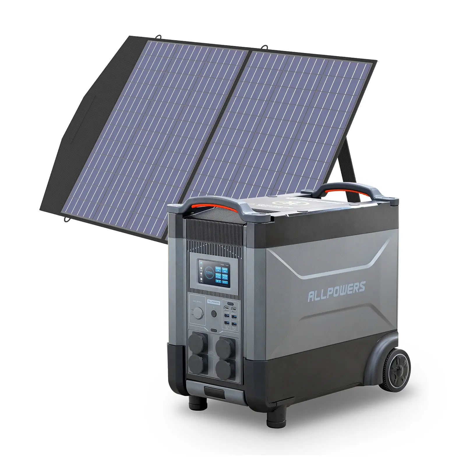 ALLPOWERS Zonnegeneratorset 4000W (R4000 + SP027 100W zonnepaneel)