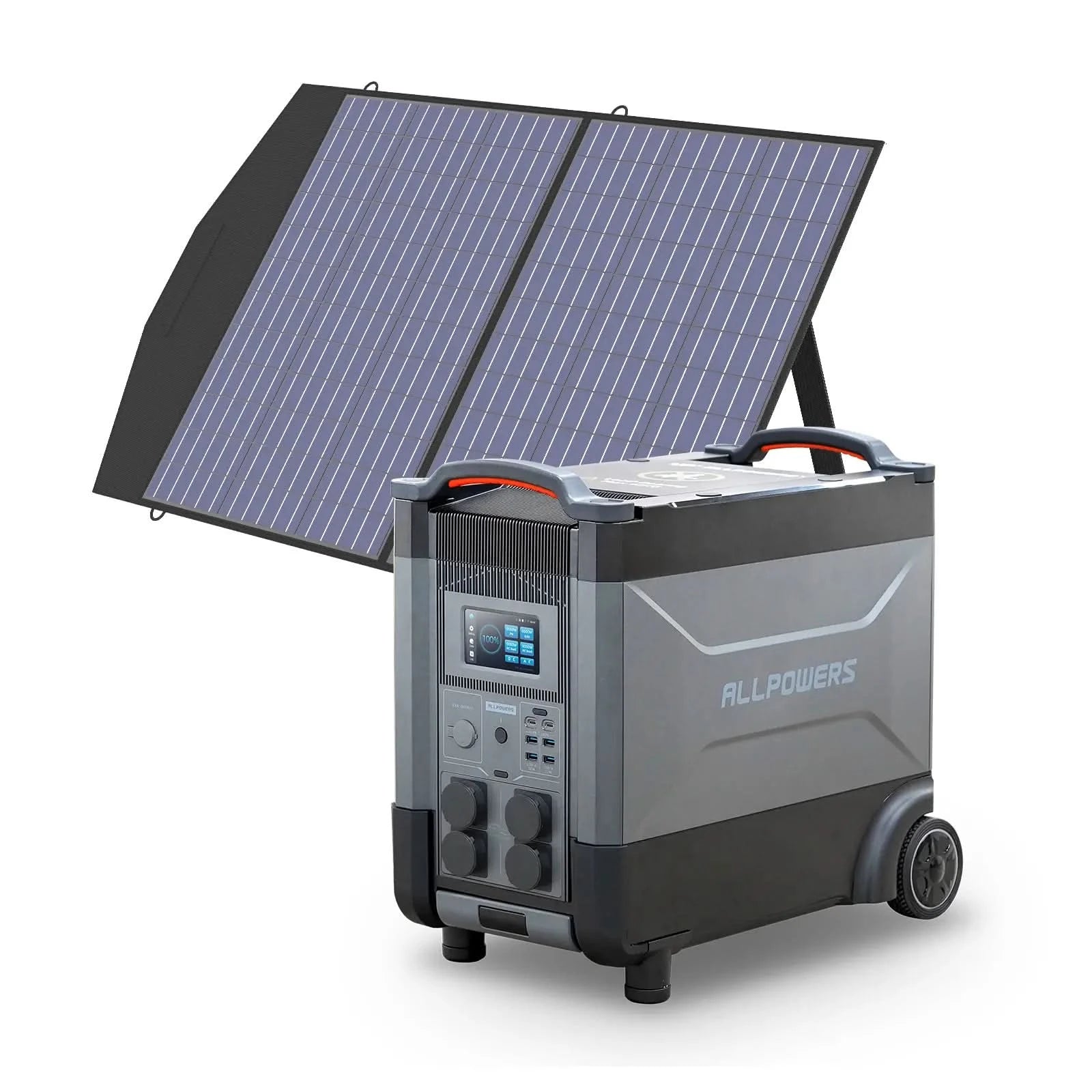 ALLPOWERS Zonnegeneratorset 4000W (R4000 + SP027 100W zonnepaneel)