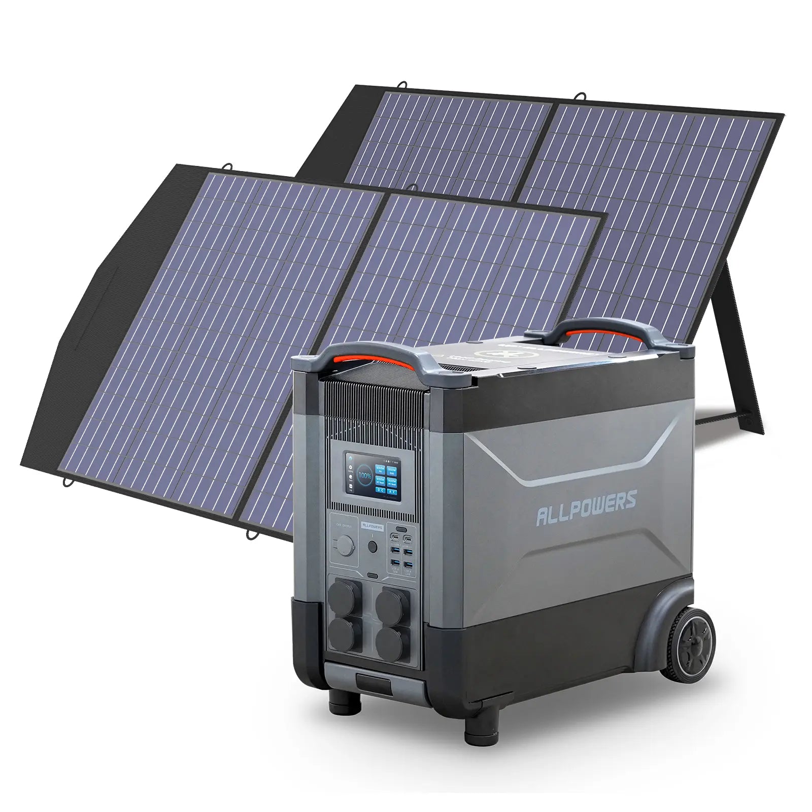 ALLPOWERS Zonnegeneratorset 4000W (R4000 + SP027 100W zonnepaneel)