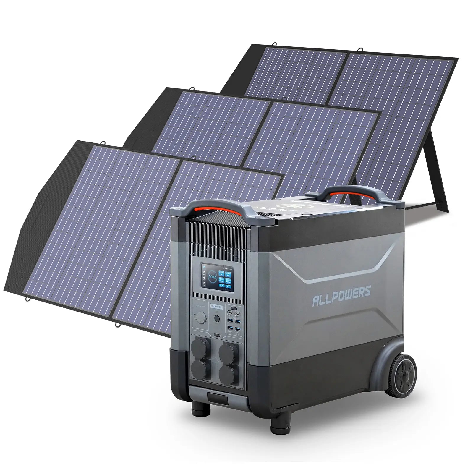 ALLPOWERS Zonnegeneratorset 4000W (R4000 + SP027 100W zonnepaneel)