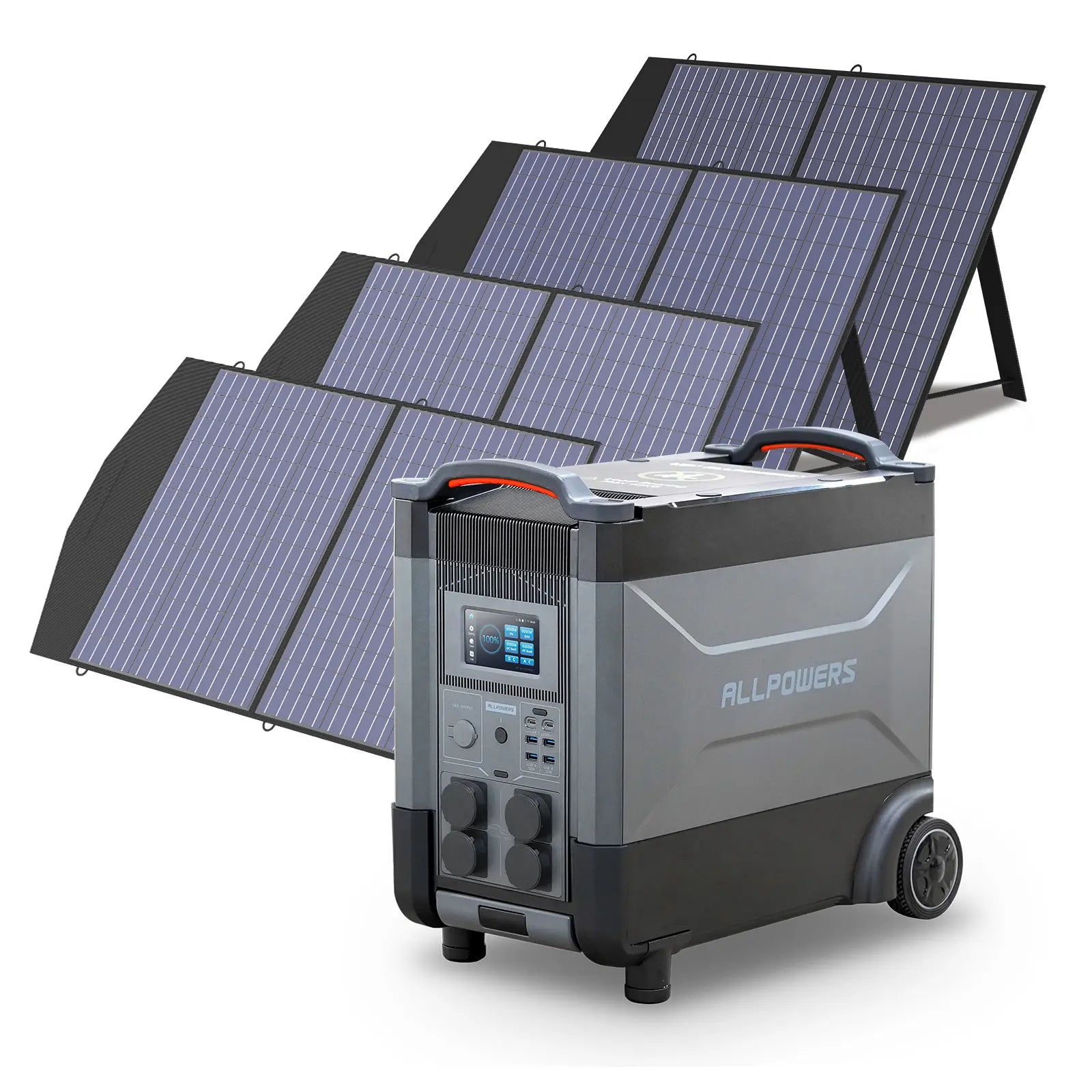 ALLPOWERS Zonnegeneratorset 4000W (R4000 + SP027 100W zonnepaneel)