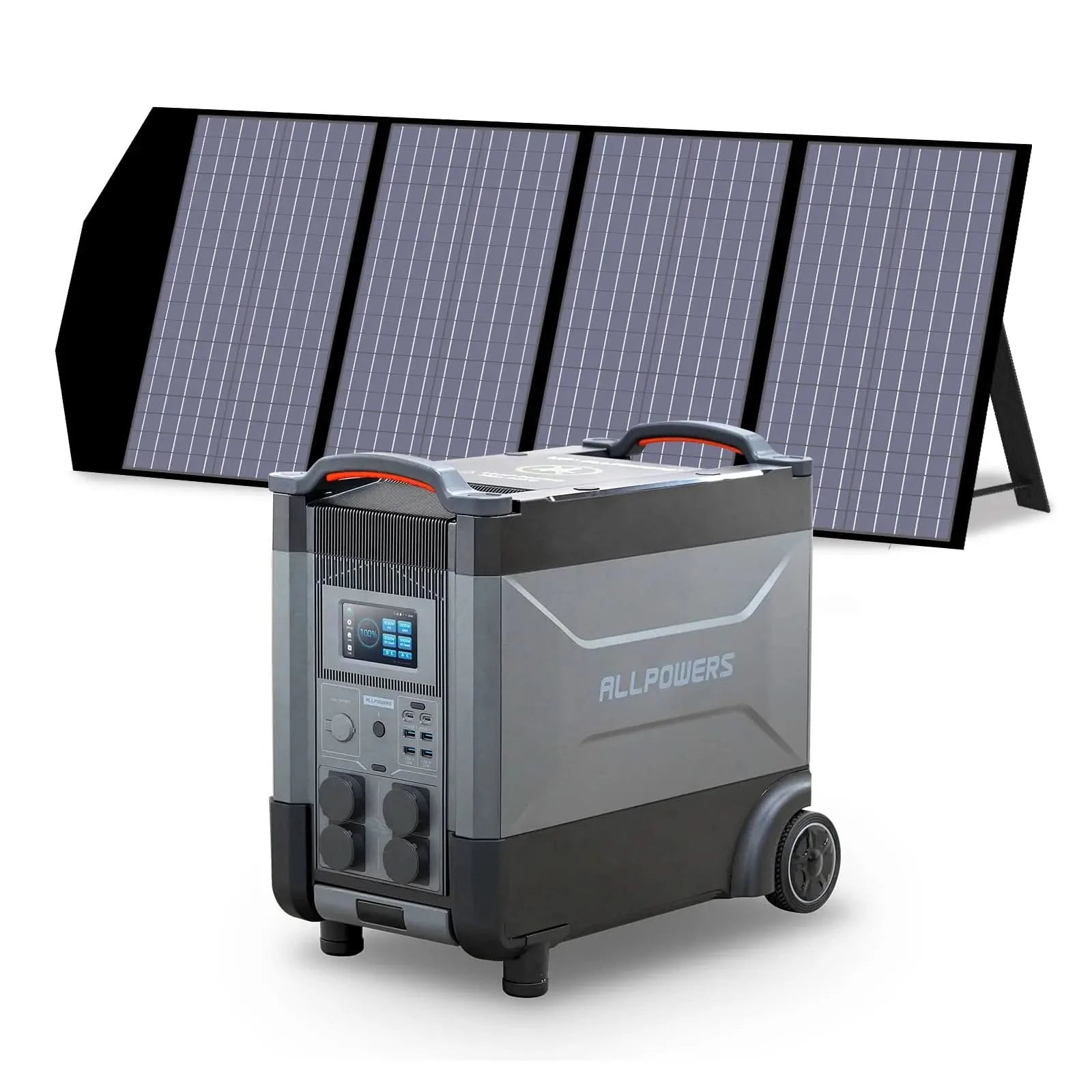 ALLPOWERS Zonnegeneratorset 4000W (R4000 + SP029 140W zonnepaneel)