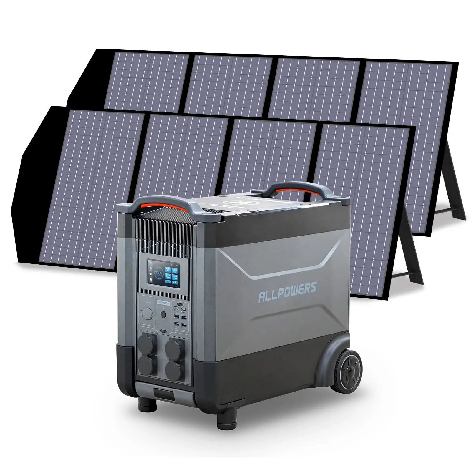 ALLPOWERS Zonnegeneratorset 4000W (R4000 + SP029 140W zonnepaneel)