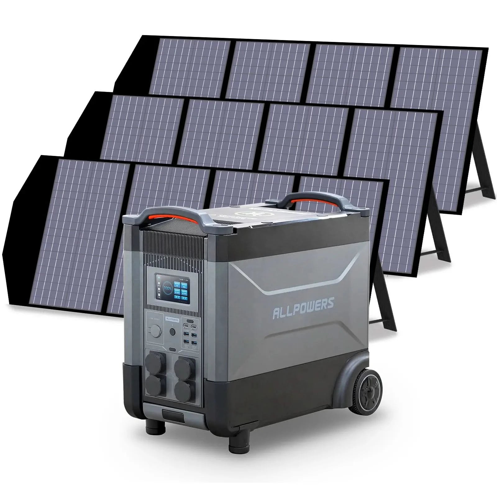 ALLPOWERS Zonnegeneratorset 4000W (R4000 + SP029 140W zonnepaneel)