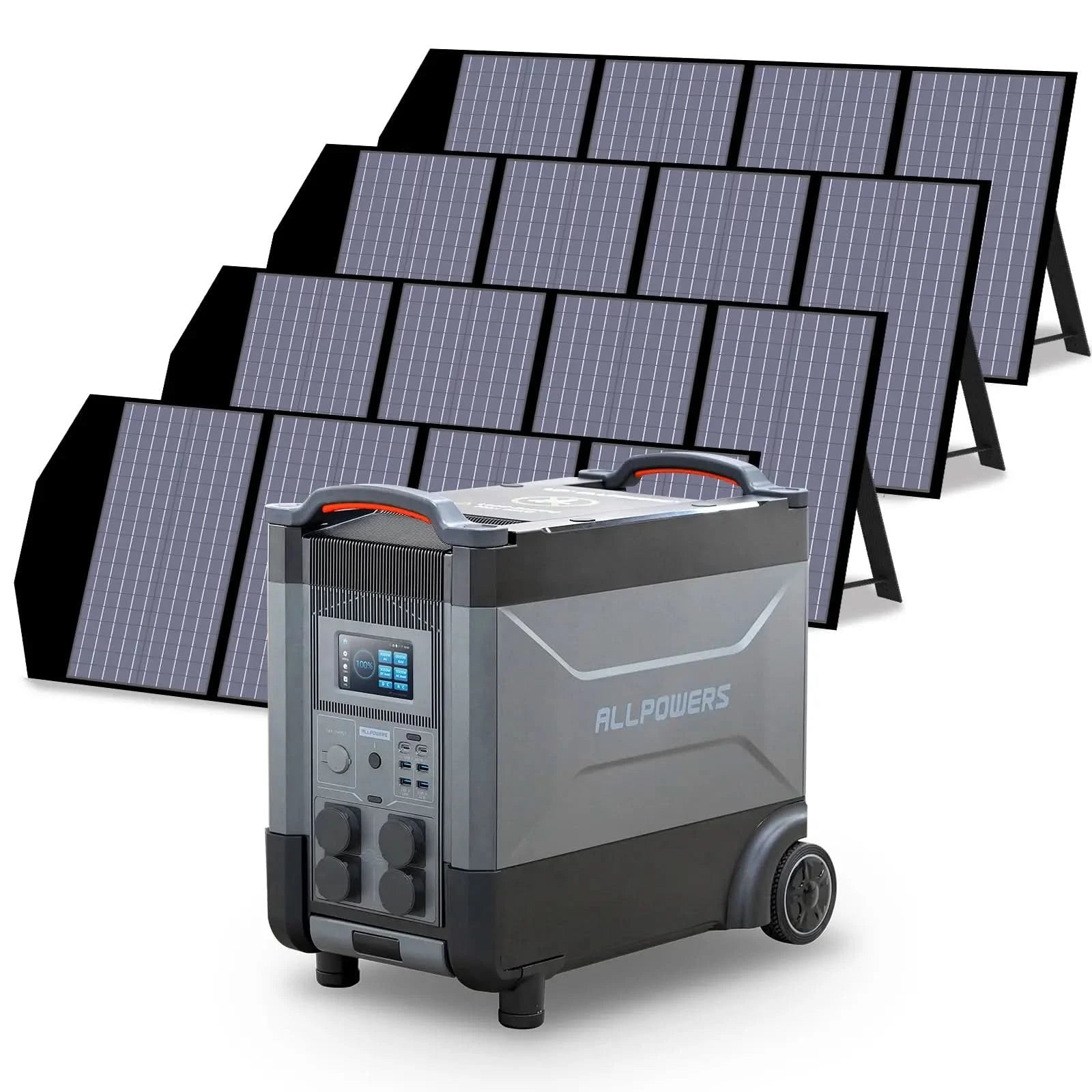ALLPOWERS Zonnegeneratorset 4000W (R4000 + SP029 140W zonnepaneel)