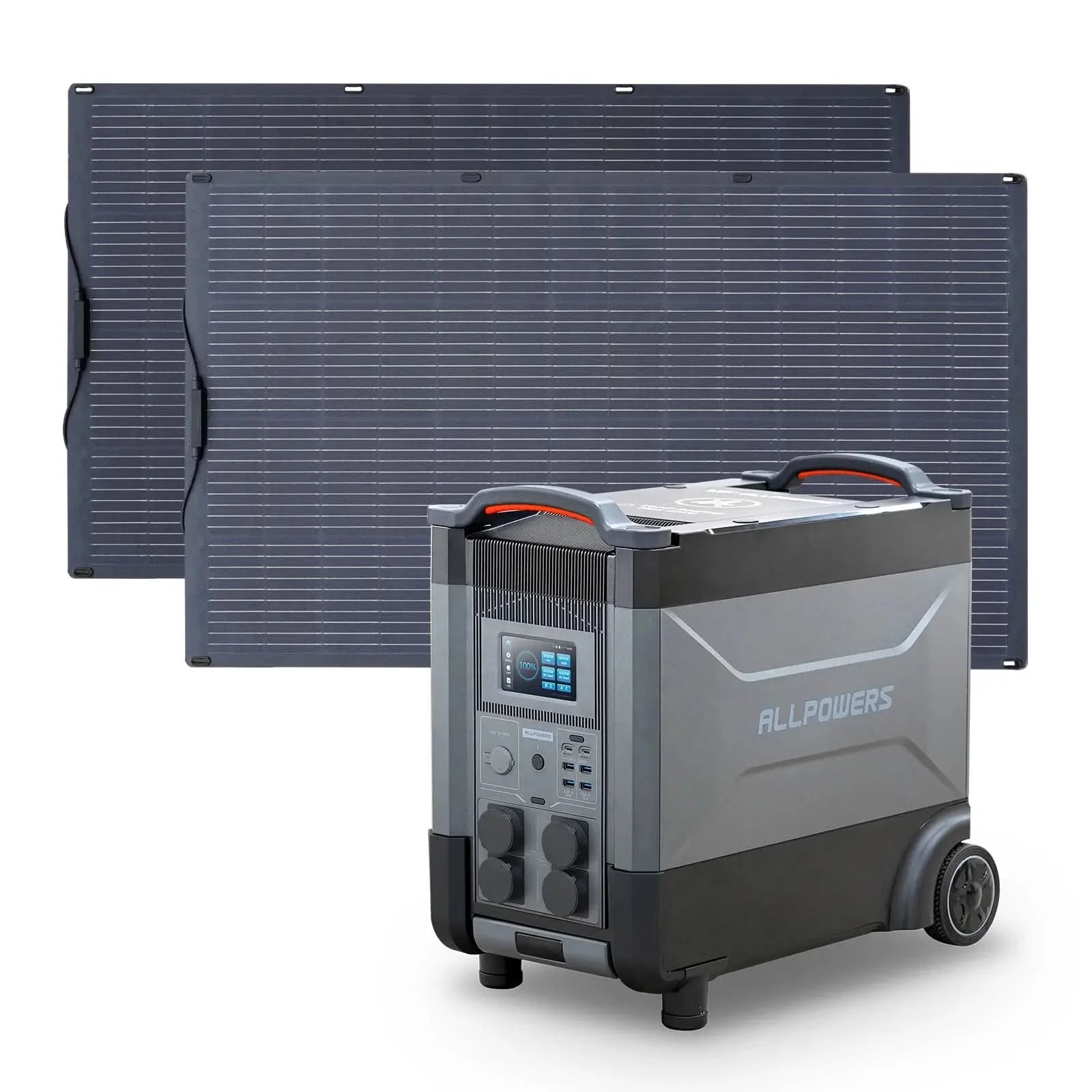 ALLPOWERS Zonnegeneratorset 4000W (R4000 + SF200 200W flexibel zonnepaneel)