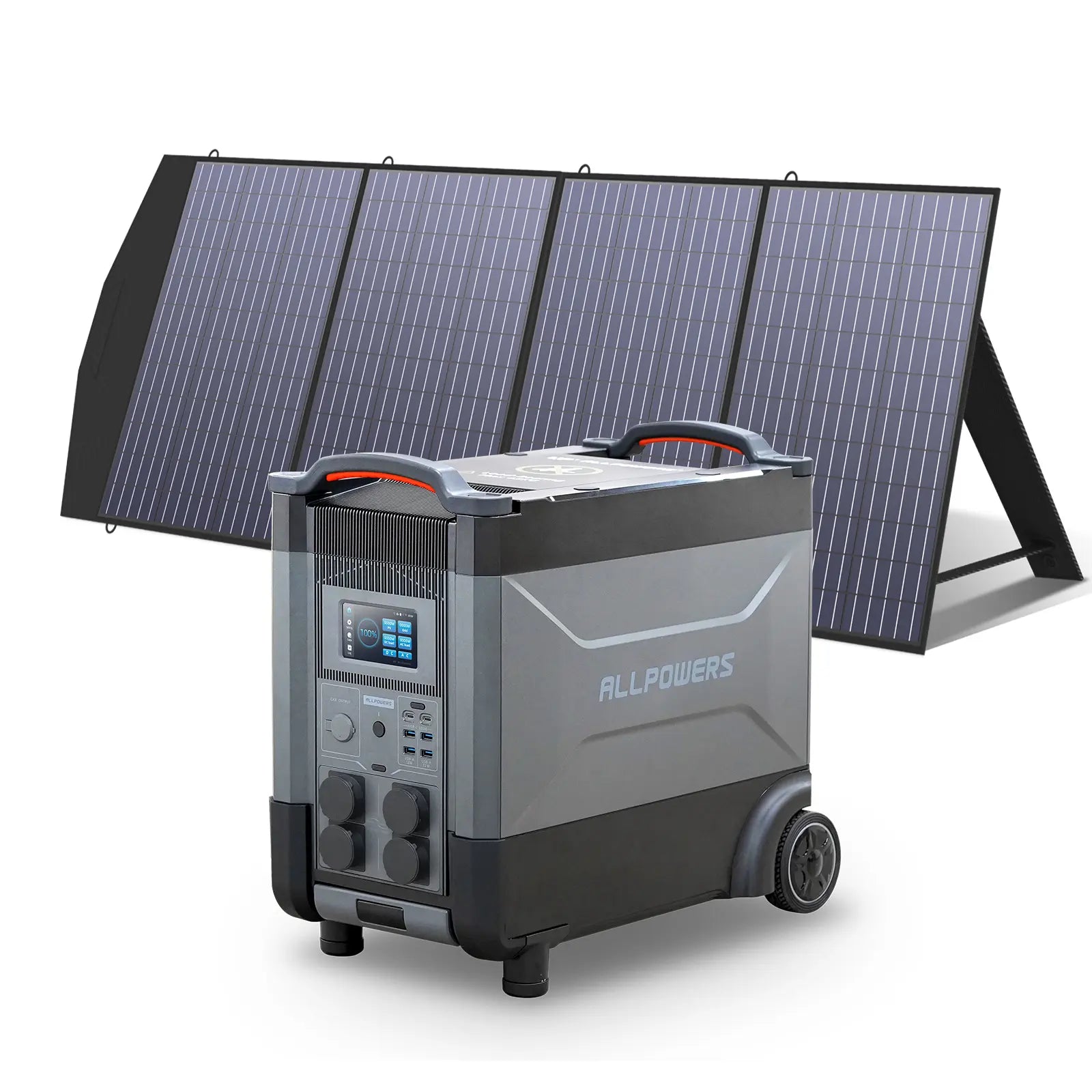 ALLPOWERS Zonnegeneratorset 4000W (R4000 + SP033 200W zonnepaneel)