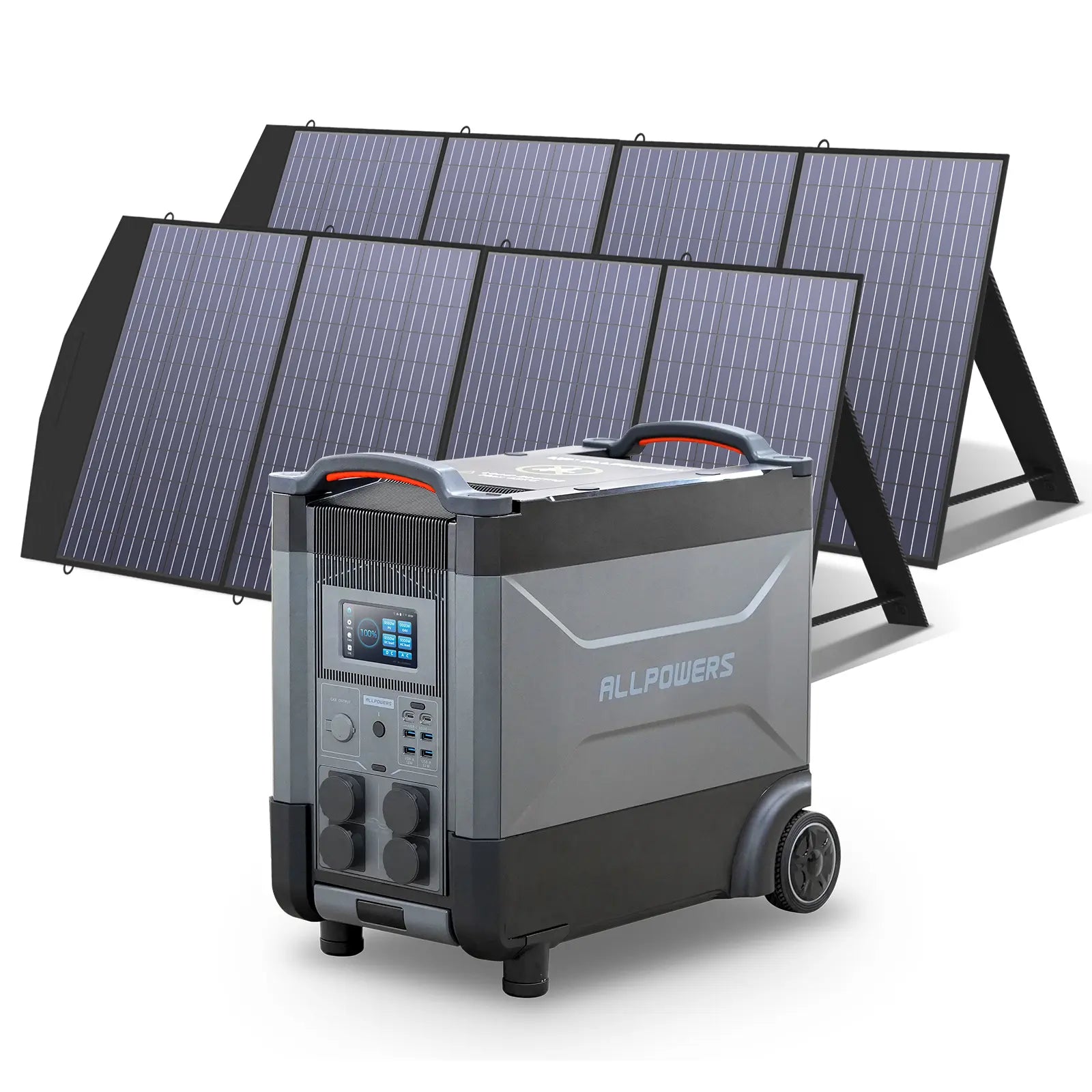 ALLPOWERS Zonnegeneratorset 4000W (R4000 + SP033 200W zonnepaneel)
