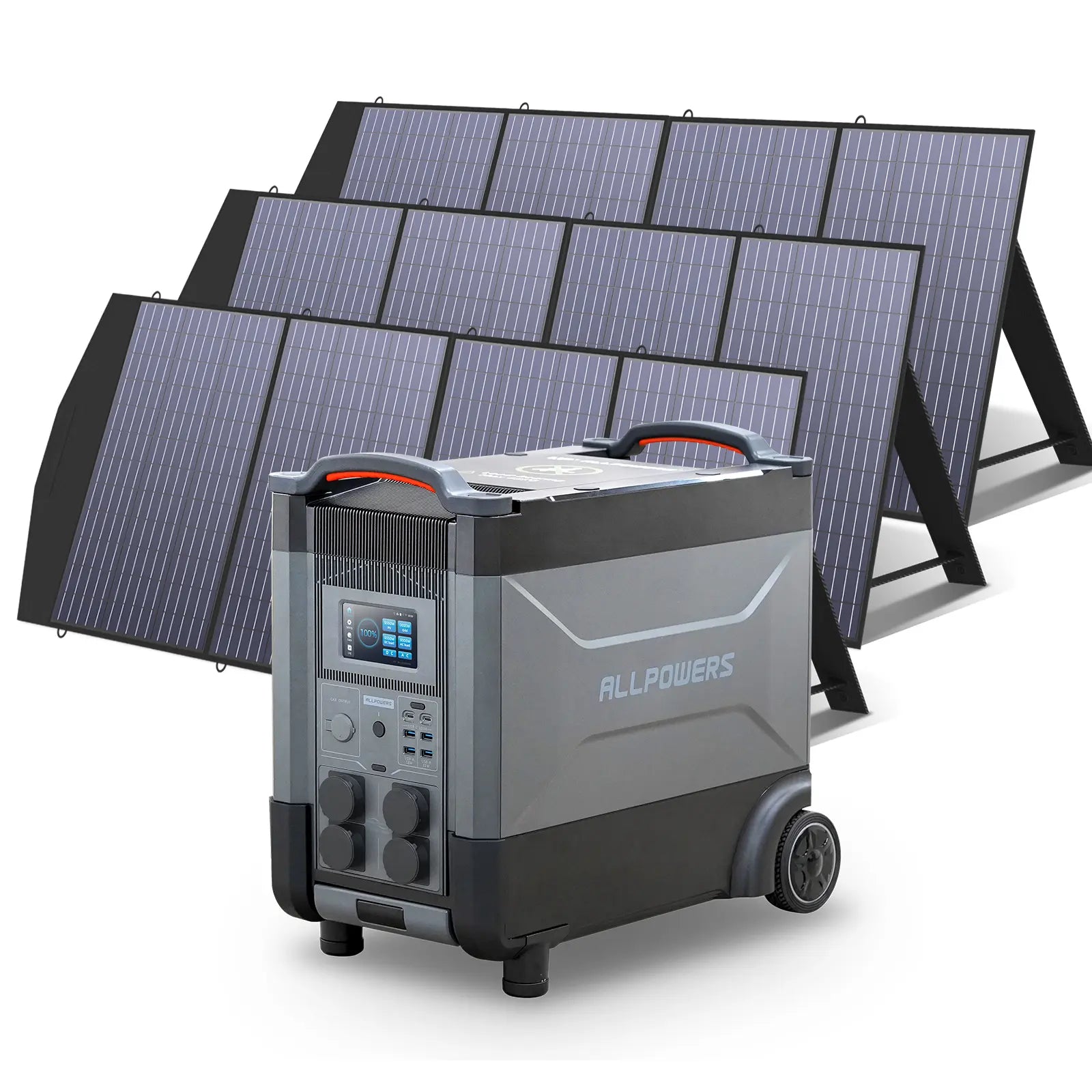 ALLPOWERS Zonnegeneratorset 4000W (R4000 + SP033 200W zonnepaneel)