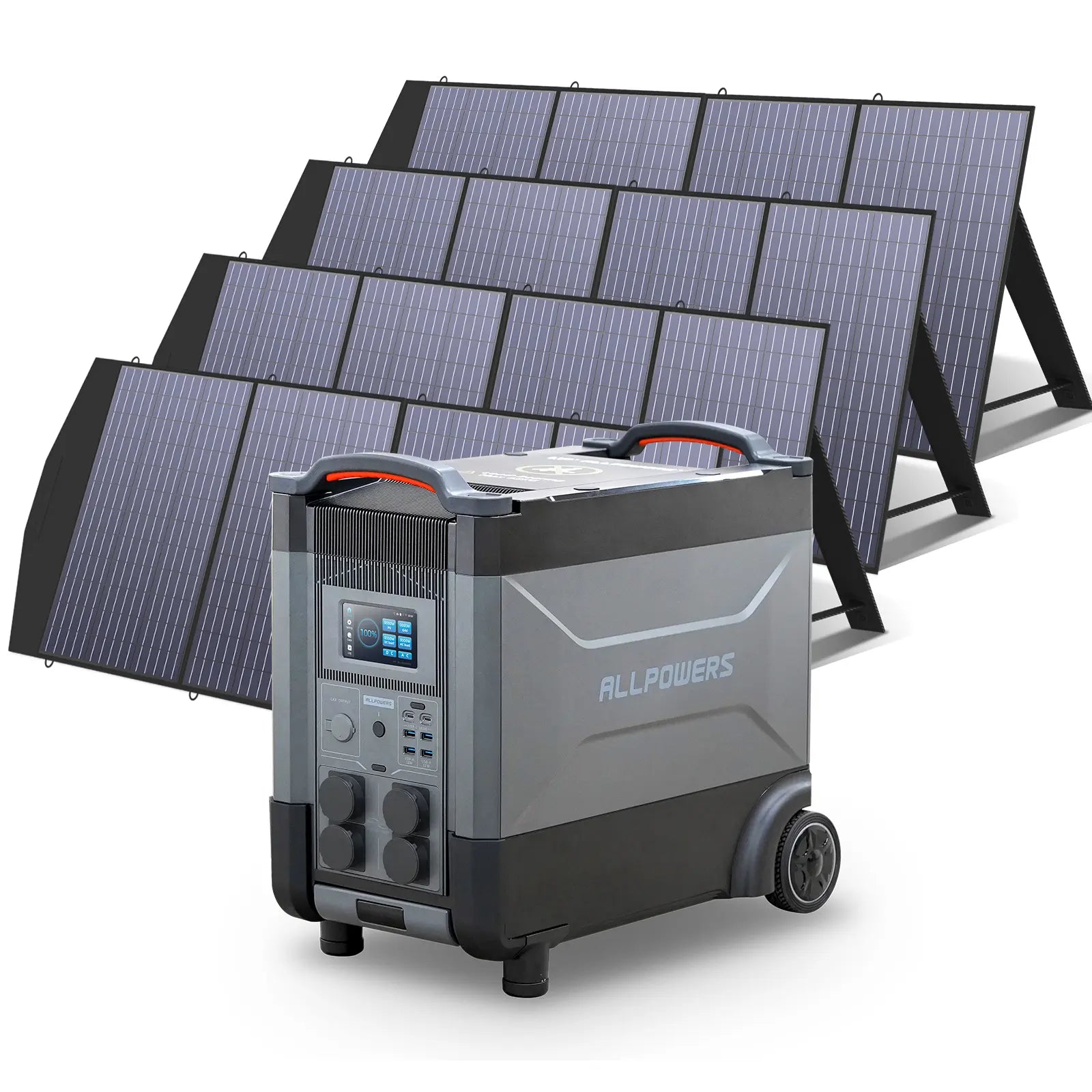 ALLPOWERS Zonnegeneratorset 4000W (R4000 + SP033 200W zonnepaneel)