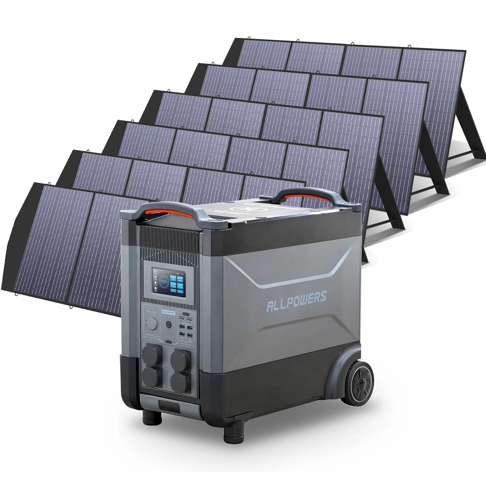 ALLPOWERS Zonnegeneratorset 4000W (R4000 + SP033 200W zonnepaneel)