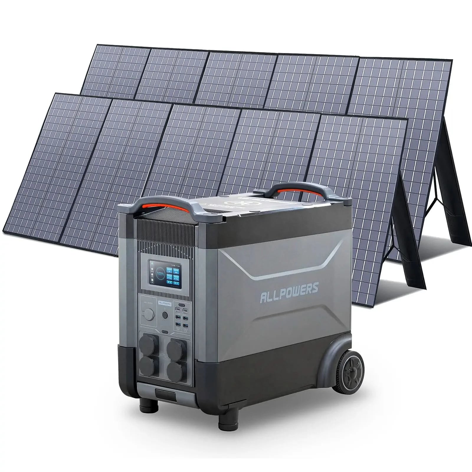 ALLPOWERS Zonnegeneratorset 4000W (R4000 + SP037 400W zonnepaneel)