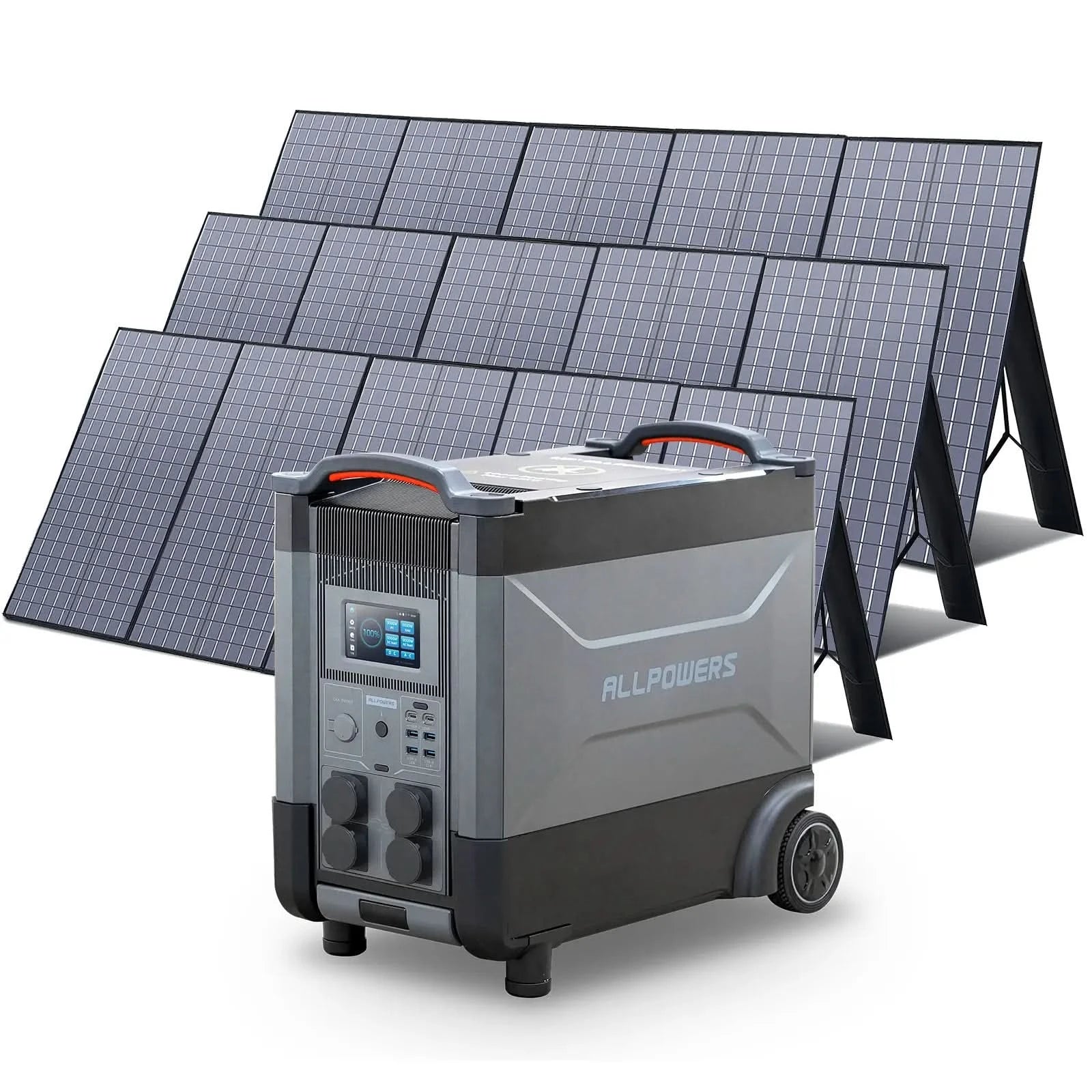 ALLPOWERS Zonnegeneratorset 4000W (R4000 + SP037 400W zonnepaneel)